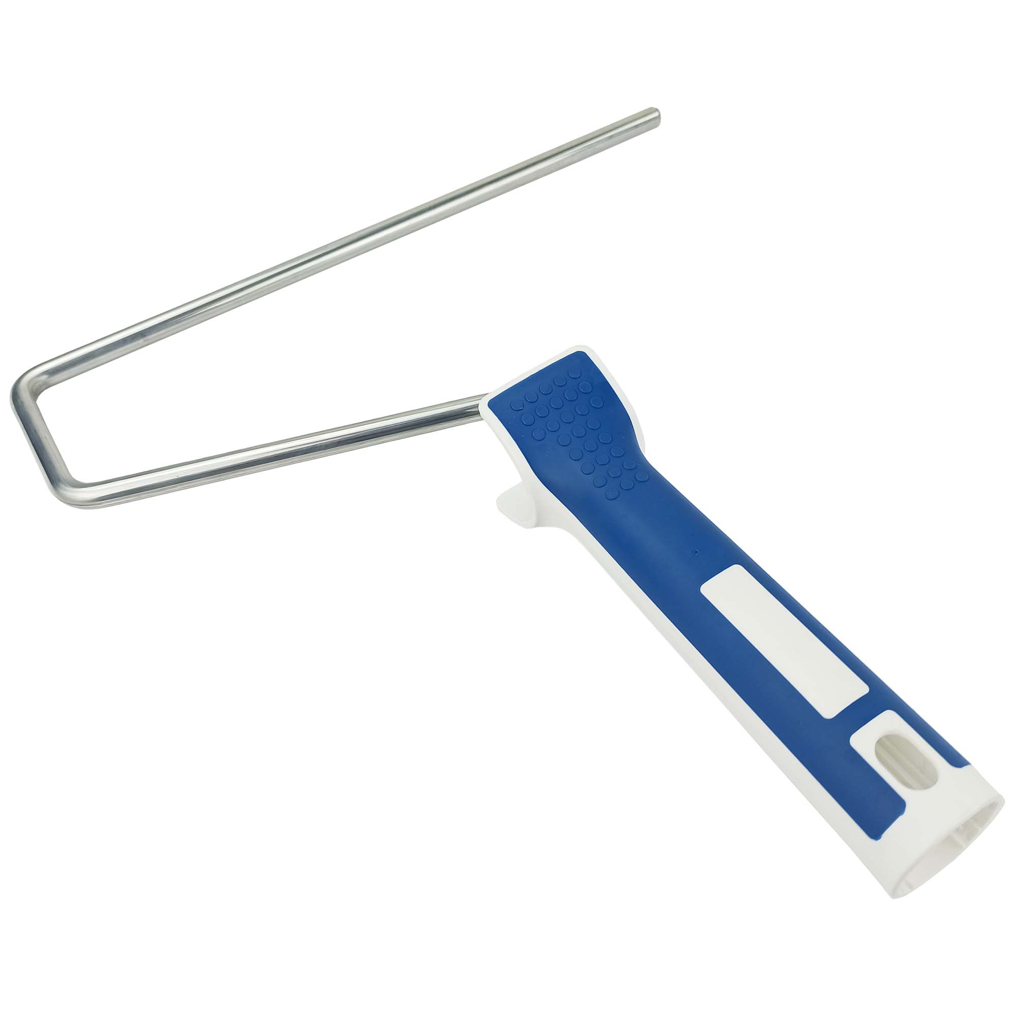 Zero Dust Bügel 25 cm Walzen mit 2K-Griff blau/weiß