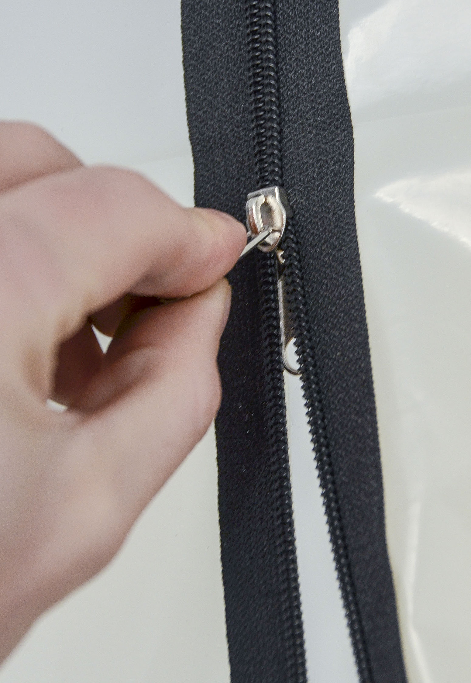 Reißverschluss der Zero Dust Staubschutzwand Renovierung 2,9