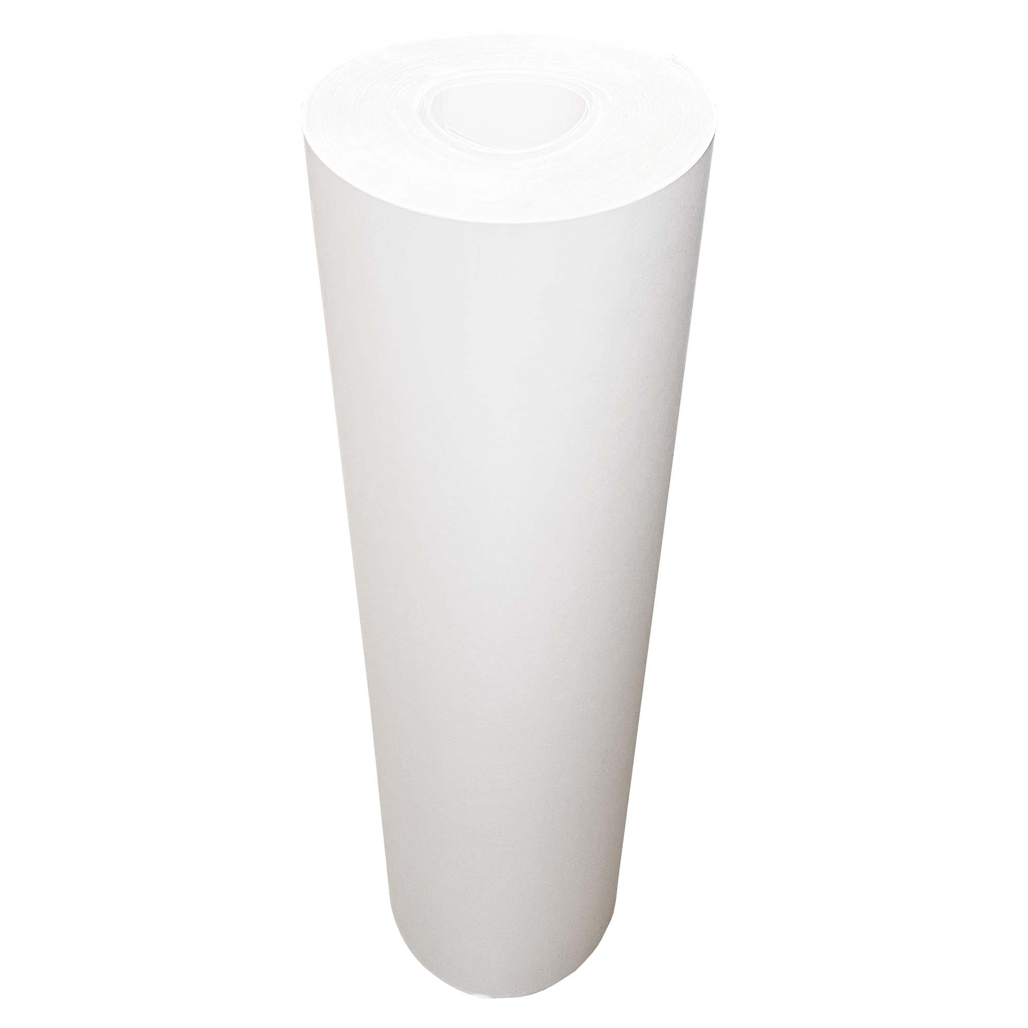 Rolle Zero Dust Milchtütenpapier Abdeckpappe weiß 500 mm