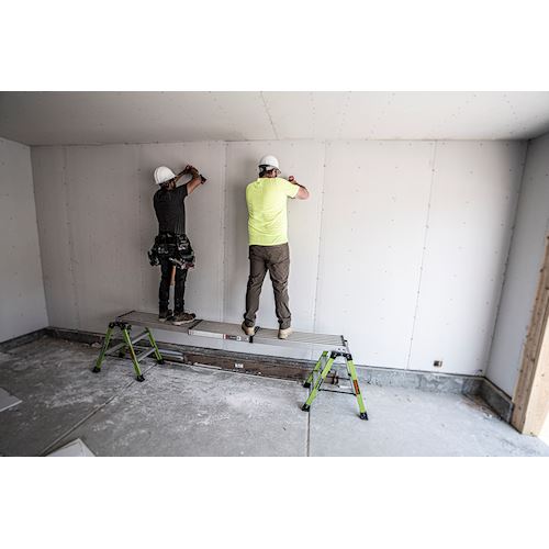 2 PERSON PLANK Teleskopbohle 1,81-2,73 m von Little Giant