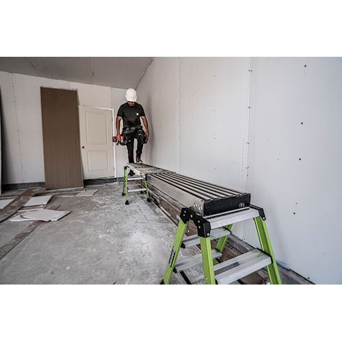 2 PERSON PLANK Teleskopbohle 1,81–2,73 m von Little Giant