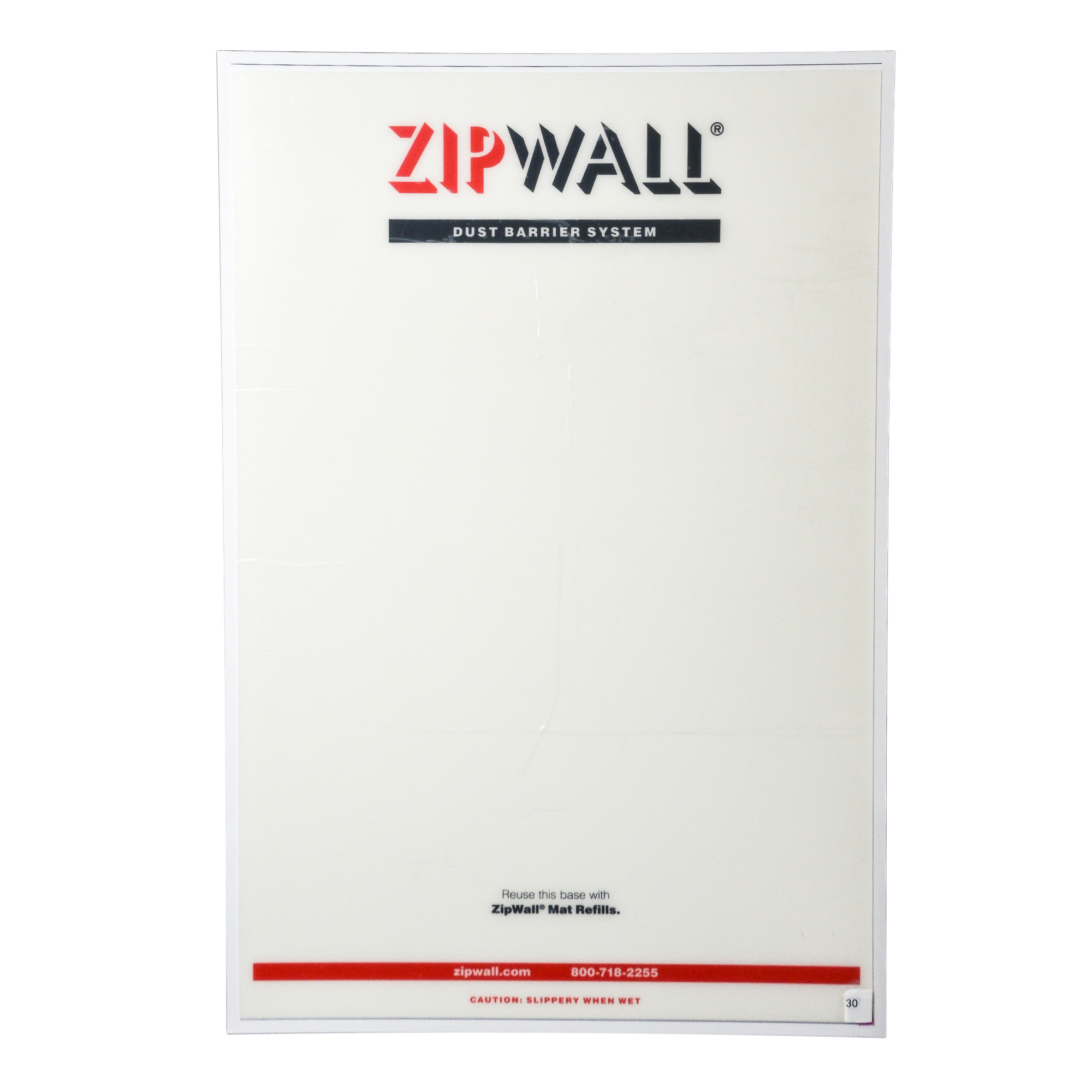 ZipWall Schmutzschleuse Schmutzfangmatte mit Klebefolien