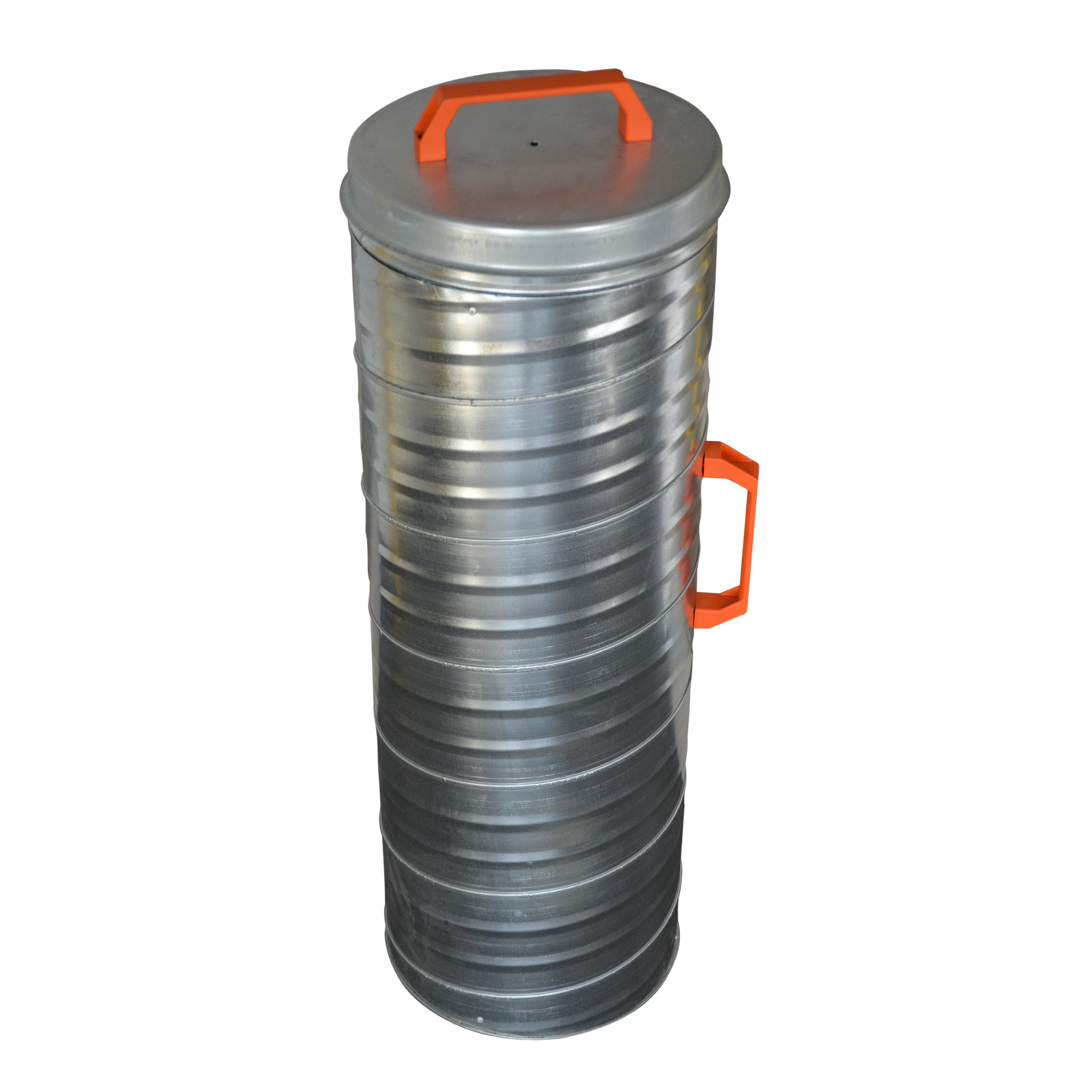 Zero Dust Schlauchbox aus Metall für Schläuche bis 280 mm