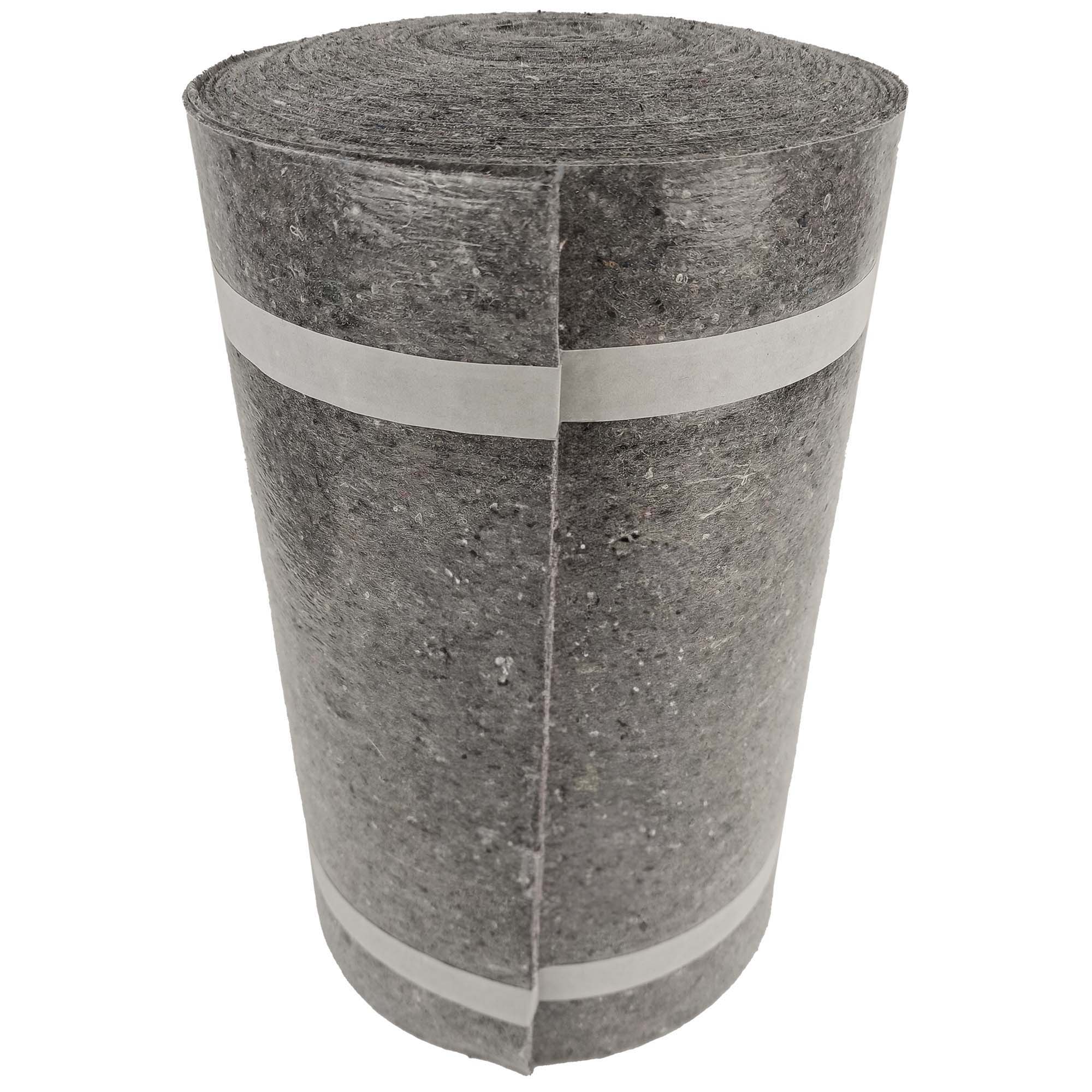 Zero Dust TSV Treppenschutzvlies 33 cm x 25 m grau