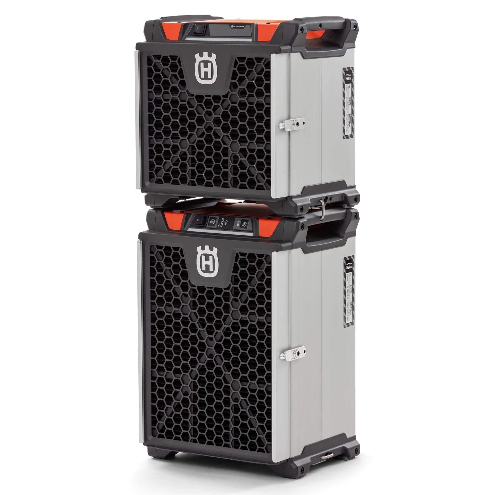 Husqvarna A45 Bau-Luftreiniger mit HEPA 13 Filter, stapelbar