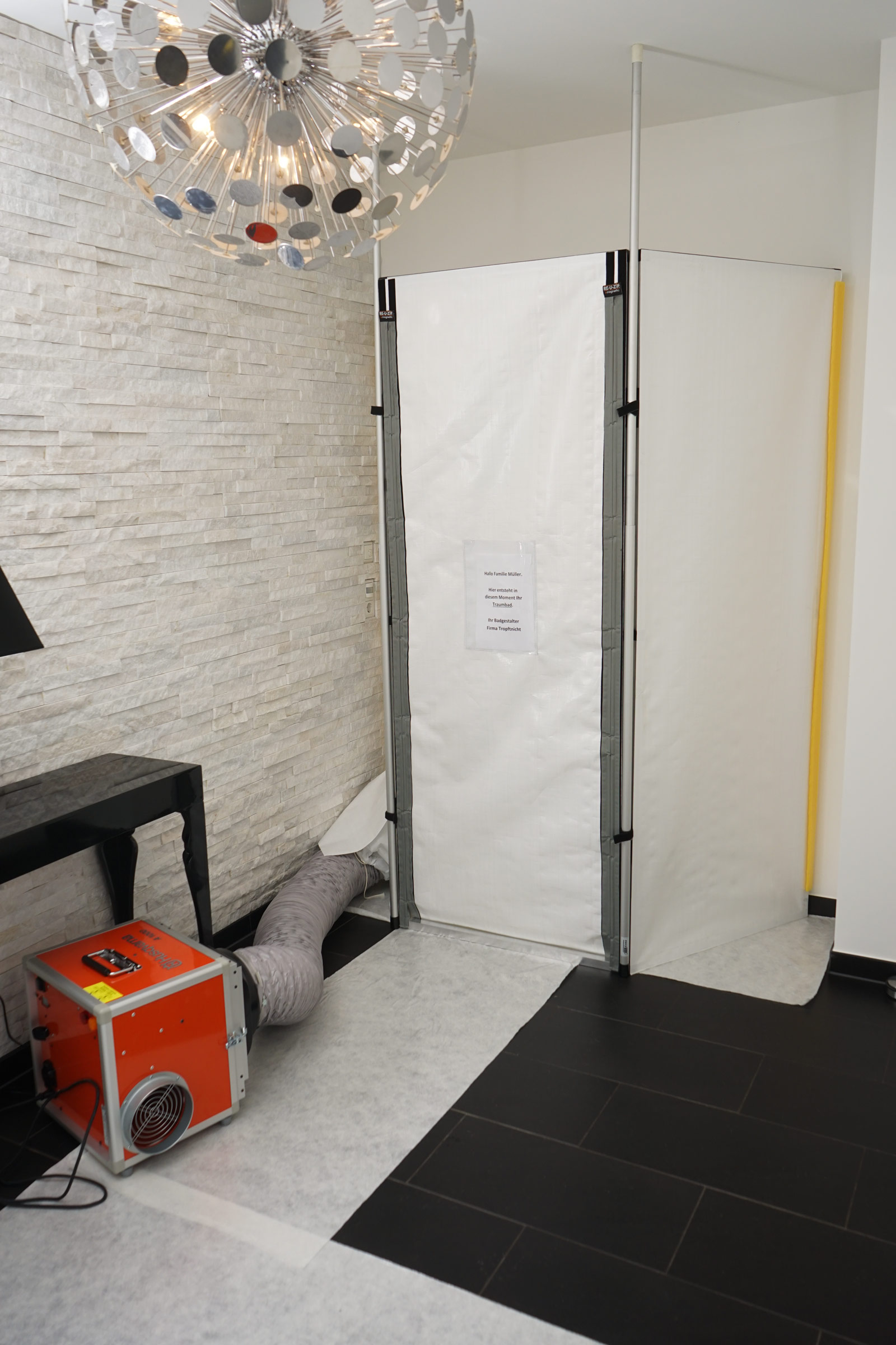 Bau-Luftreiniger Pullman Ermator A1000 mit HEPA 13 Filter