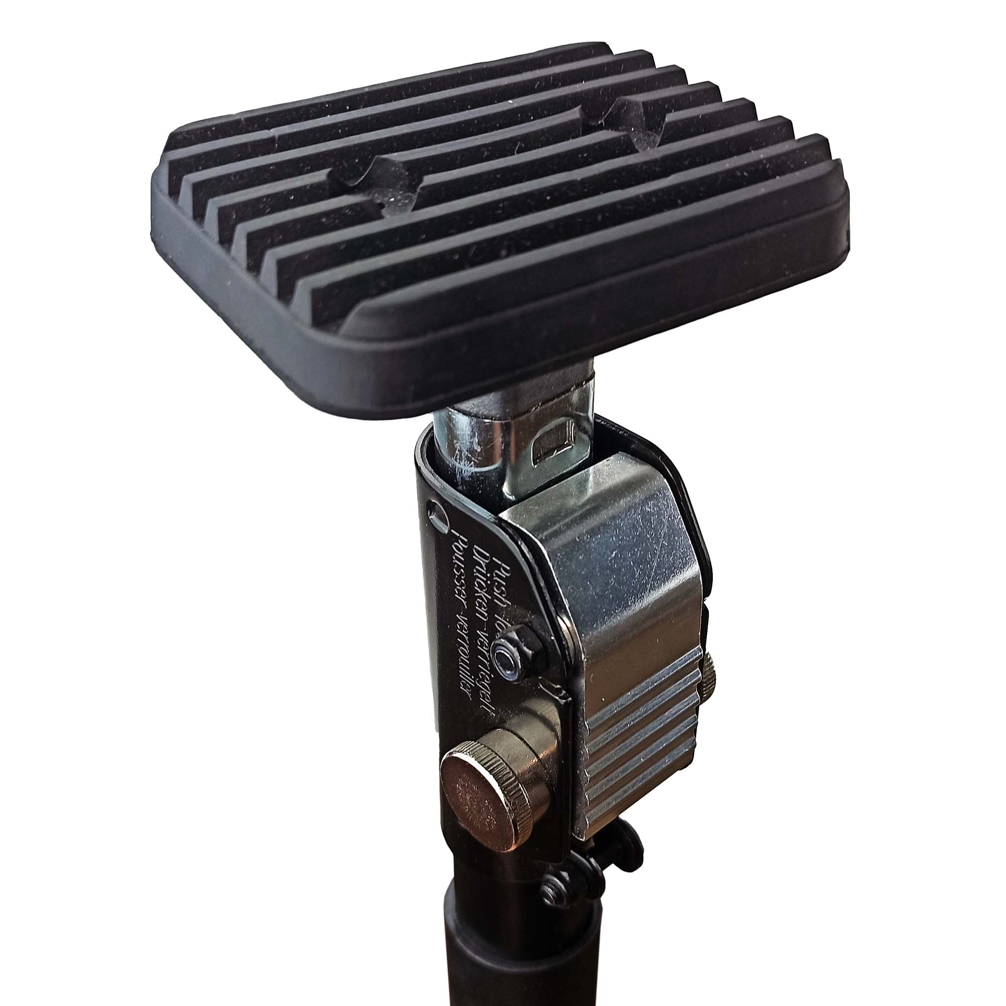 Schnellspannstütze Teleskopstange Klemmstütze schwarz 75-125