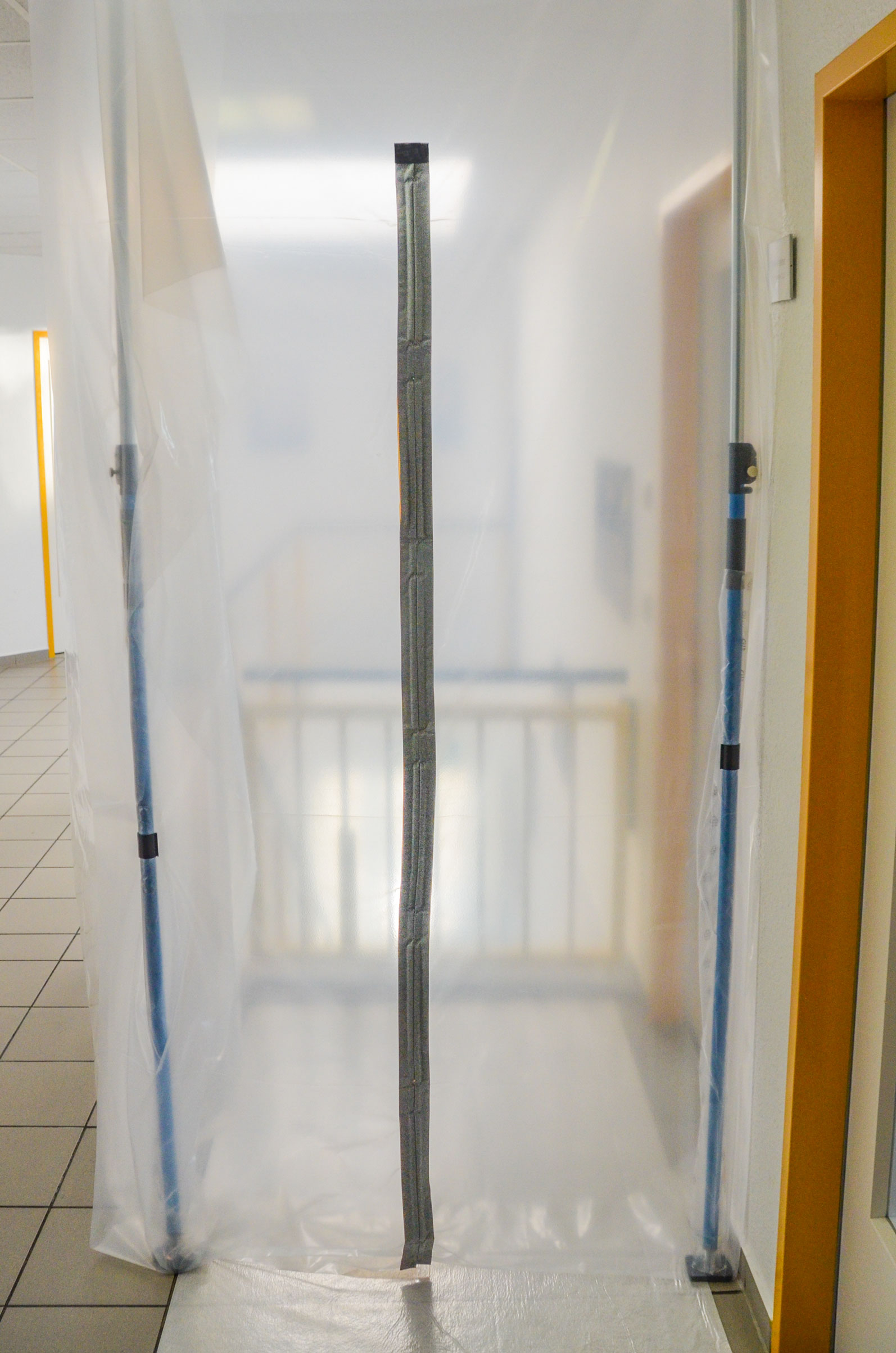 Zero Dust Magnetverschluss selbstschließend mit Klettband Se