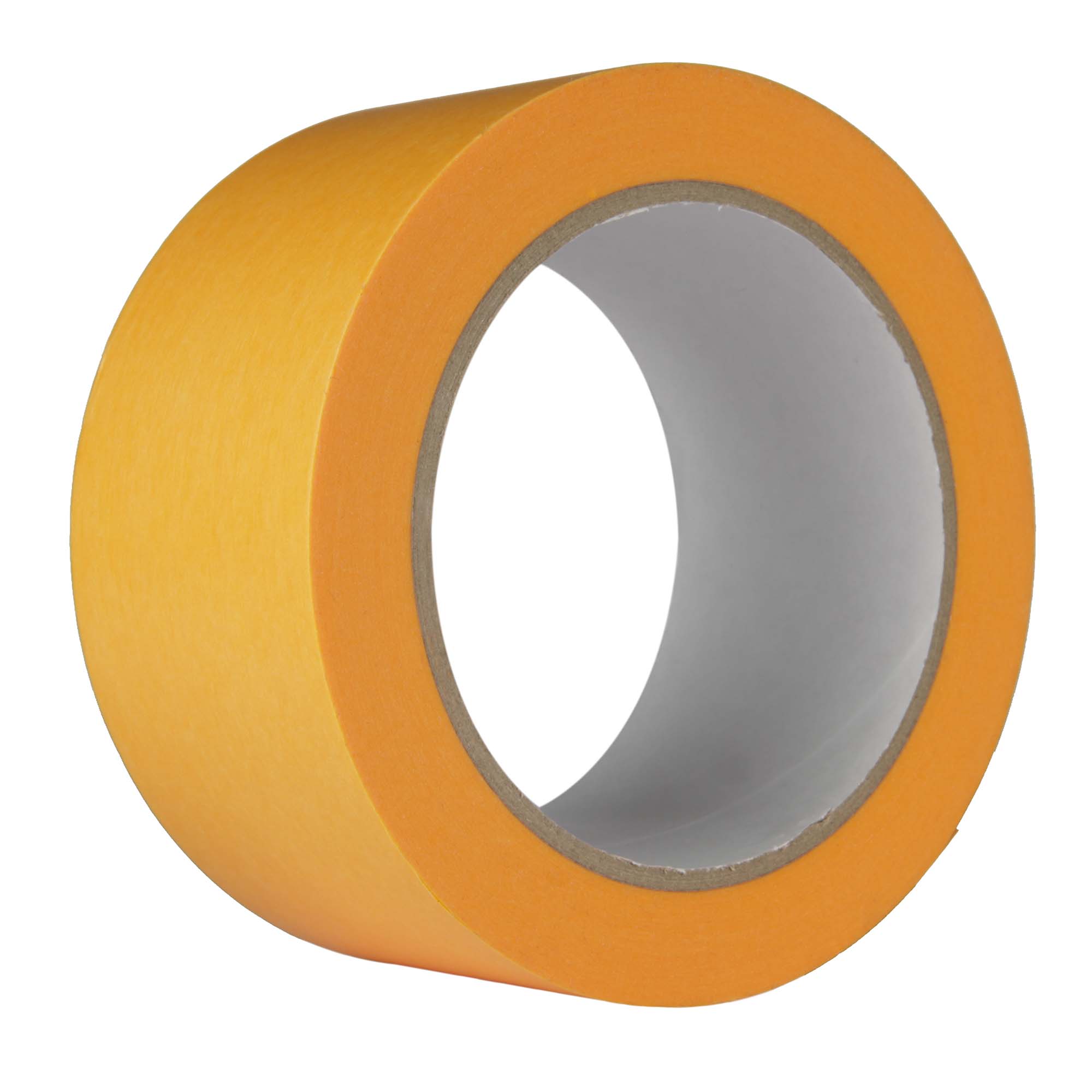 Rolle Goldband Untergrund Klebeband, Schonklebeband 50 mm x 50 m in Gelb für sauberes Abkleben empfindlicher Untergründe