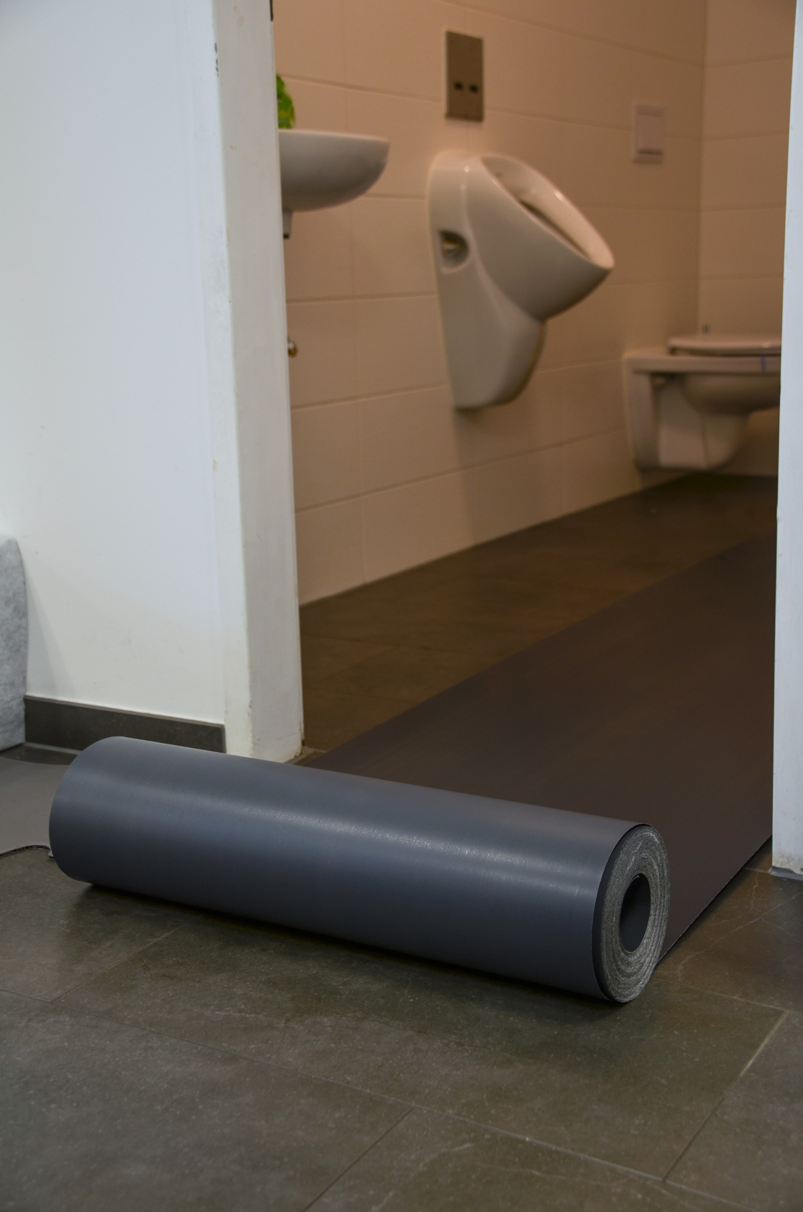 Zero Dust graue Milchtütenpapier Abdeckpappe 300 g/m² Rolle