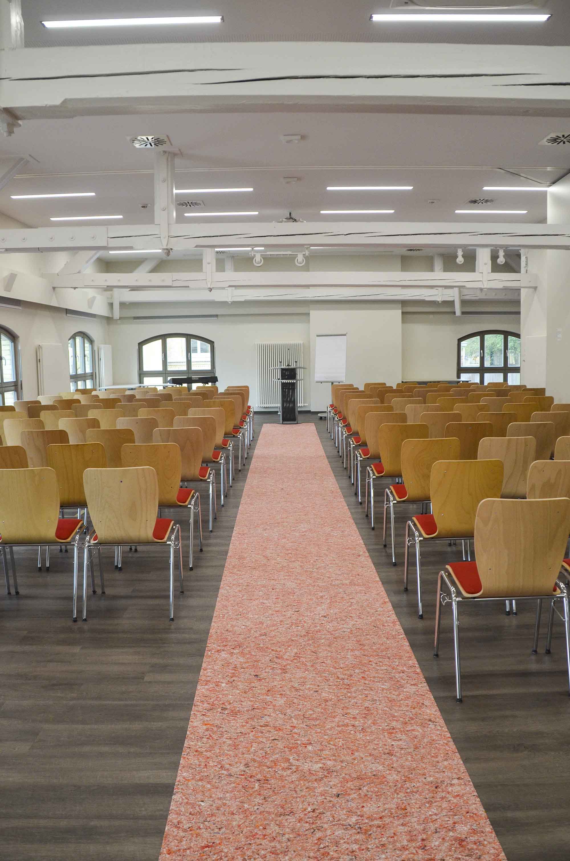 Zero Dust Abdeckvlies rot 1x50 m 200-220 g/m² in Halle