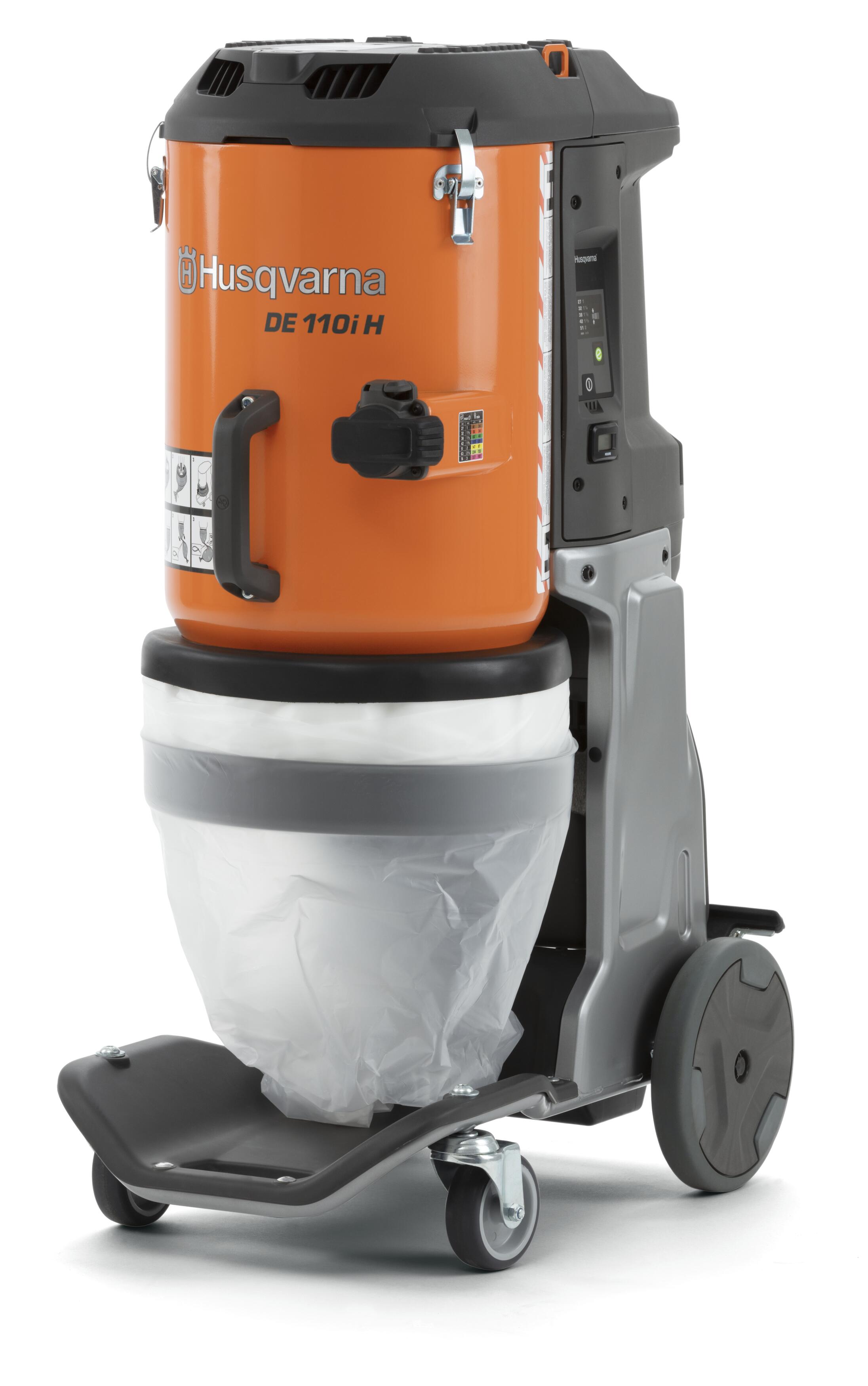 Husqvarna DE110i mobiler Akku Staubsauger mit HEPA H13 Filte