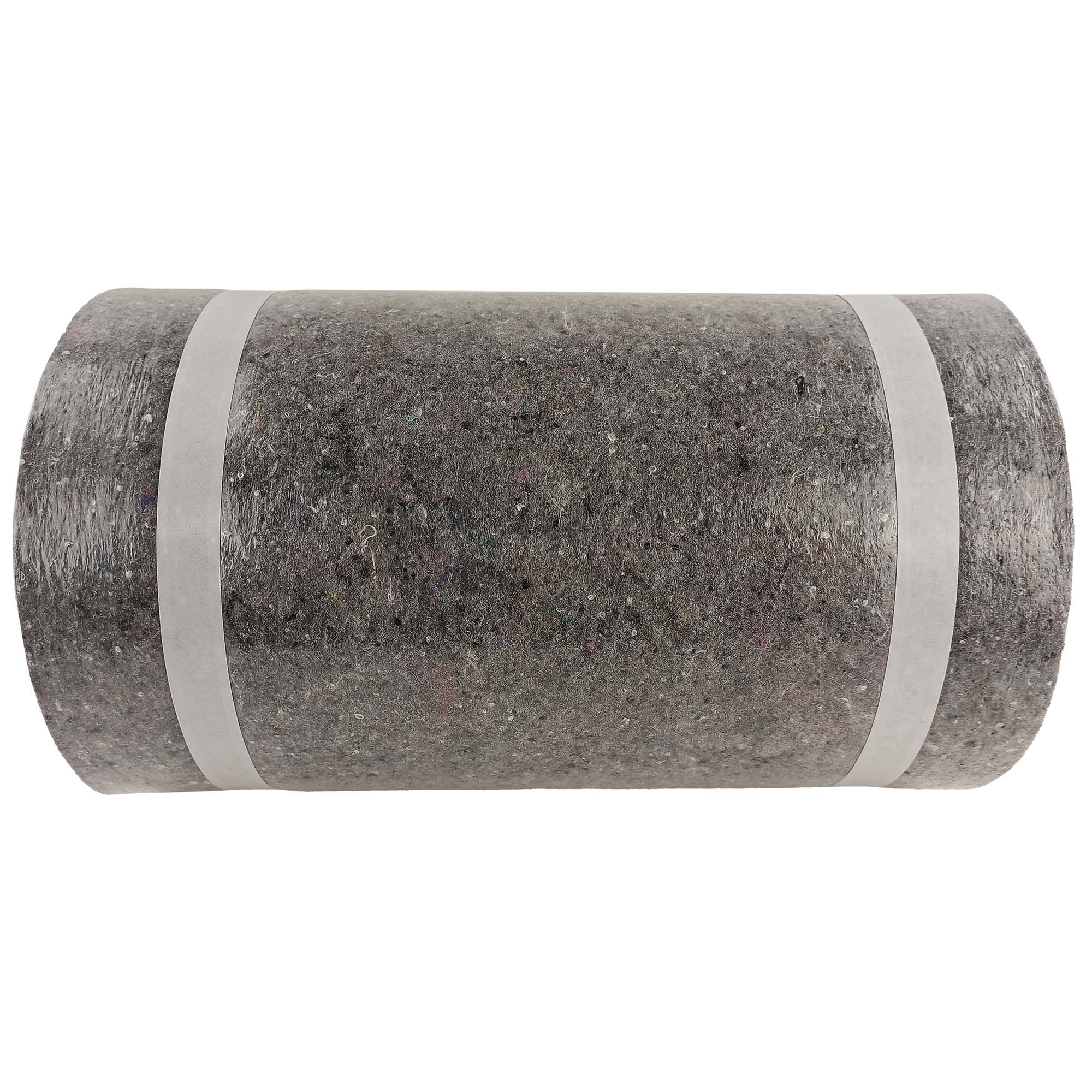 Rolle TSV Treppenschutzvlies 33 cm x 25 m grau von Zero Dust