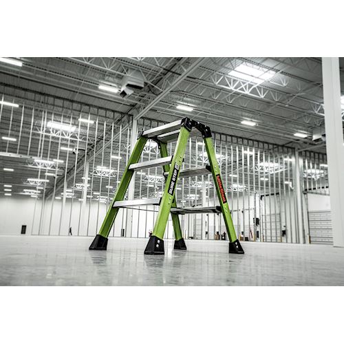 SURE STEP Fiberglas-Stufenstehleiter Little Giant für Elektr