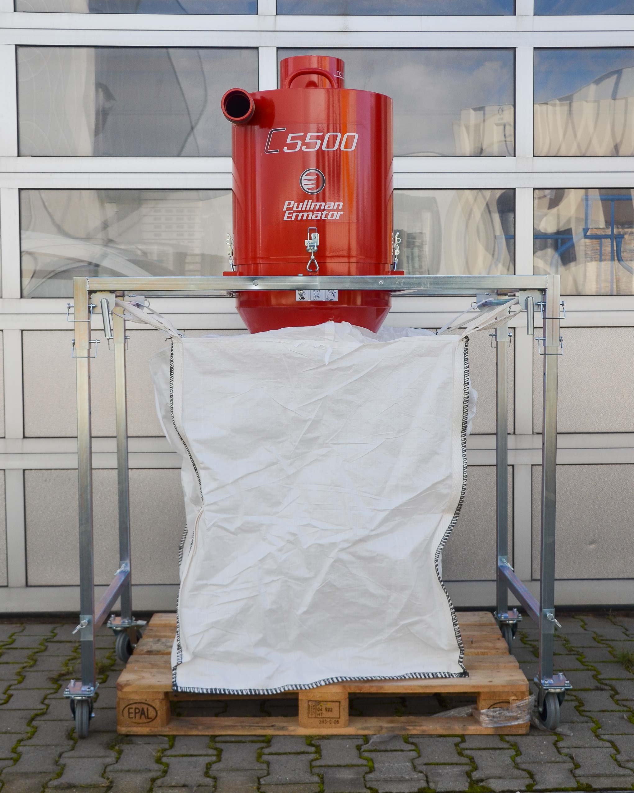 Pullman Ermator Big Bag Rack C 5500B für C5500 Vorabscheider