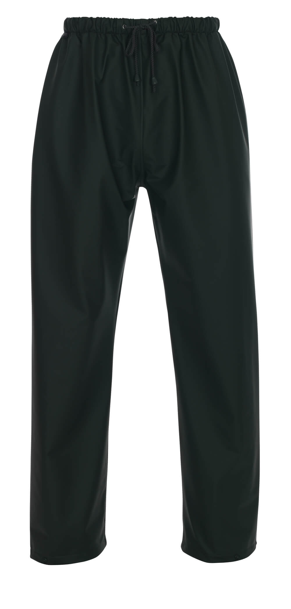 MASCOT® Riverton AQUA Regenhose in Marine, Größe L, lange wasserdichte Arbeitshose mit Gummibund und Kordelzug als Regenschutzbekleidung