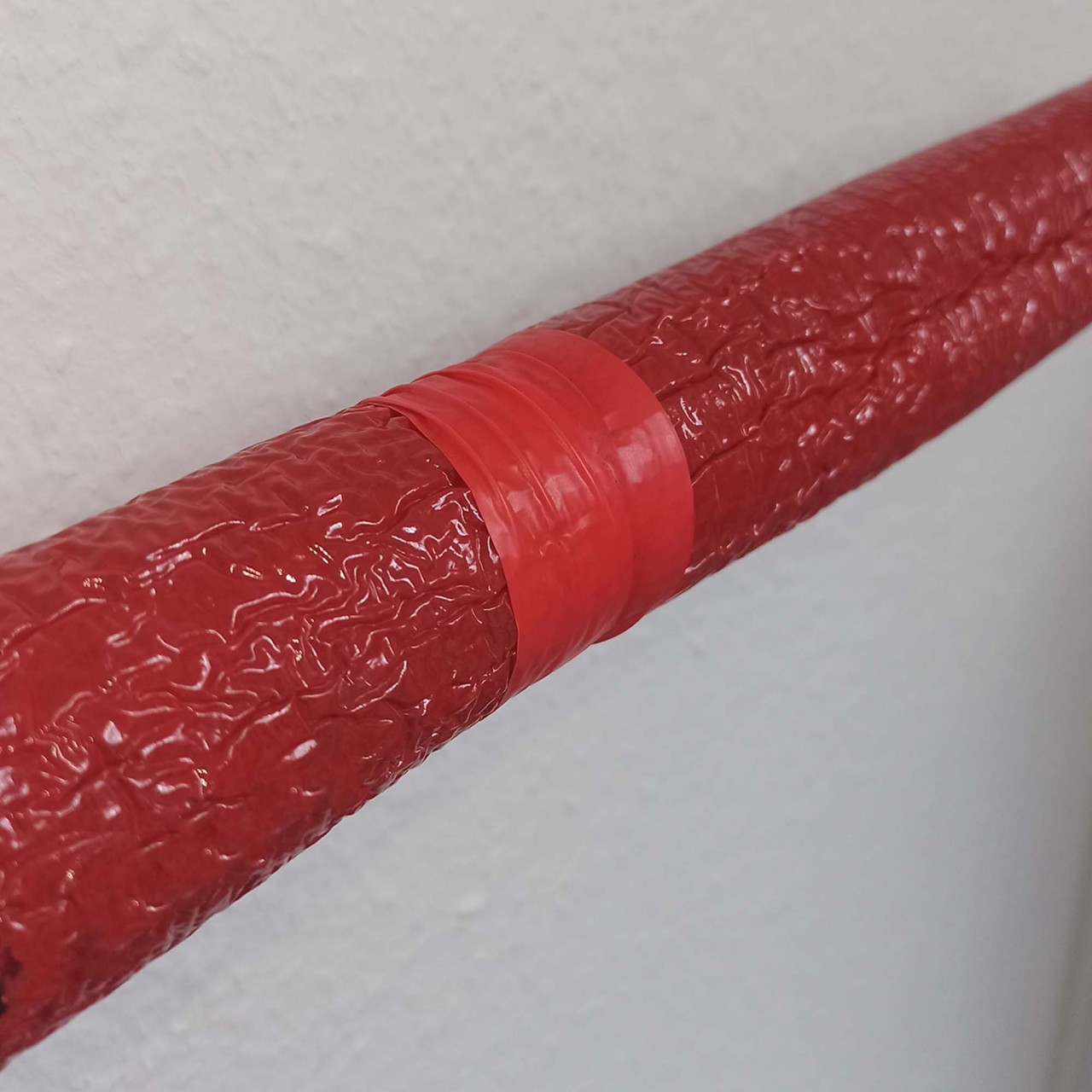PVC Klebeband rot von Zero Dust für PVC-Ummantelung 25 m