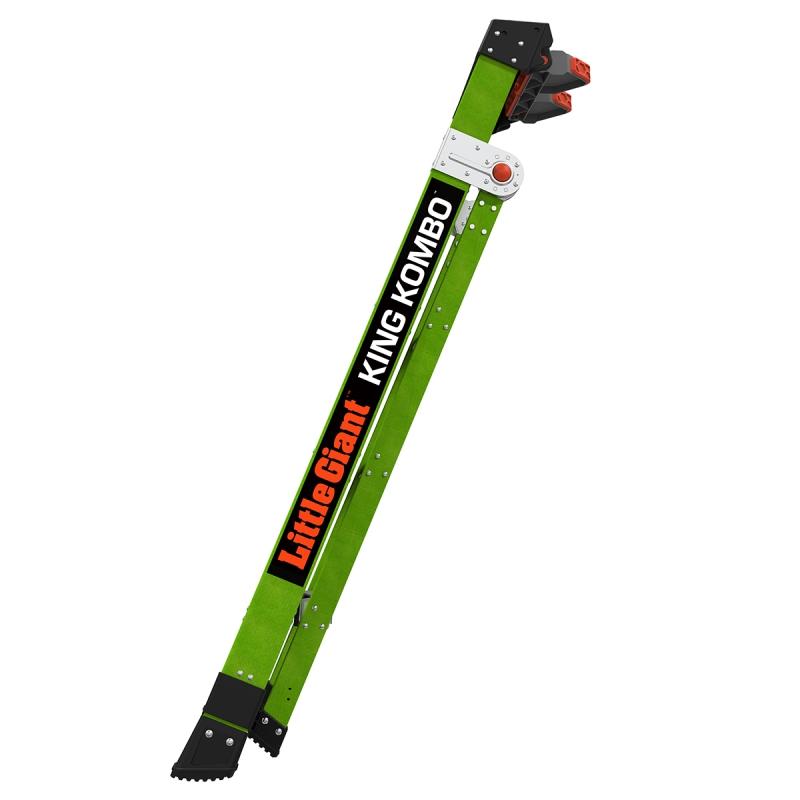 KING KOMBO 3-in-1 Fiberglasleiter 6+4 Stufen von Little Gian