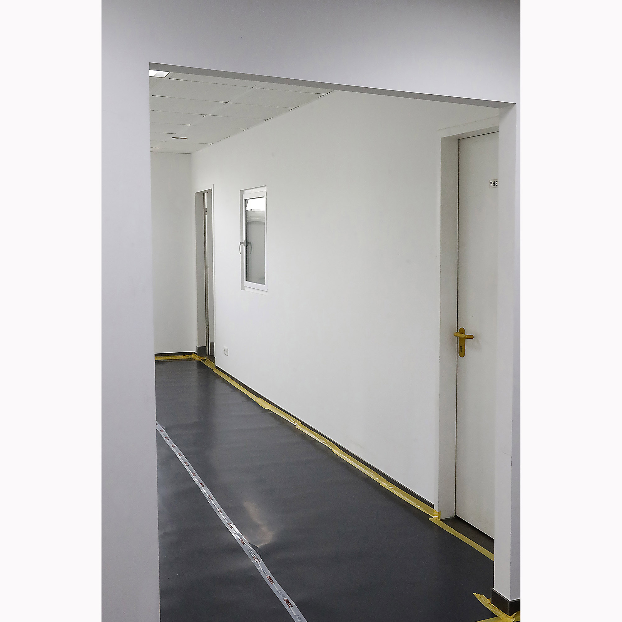 Zero Dust Milchtütenpapier Abdeckpappe grau 300 g/m² auf Bod