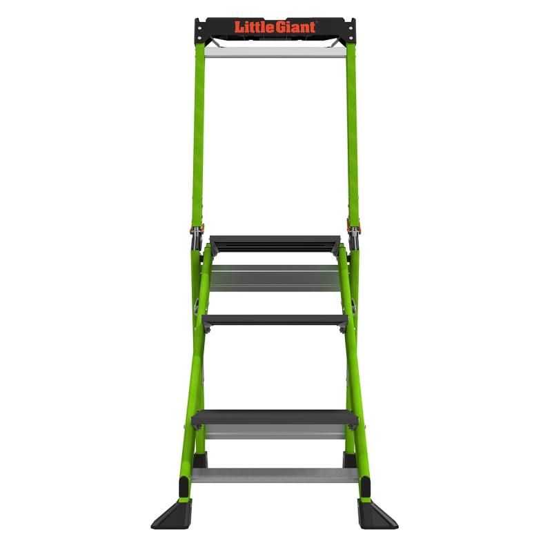 JUMBO STEP PRO Klapptreppe 3 Stufen aus Fiberglas von Little
