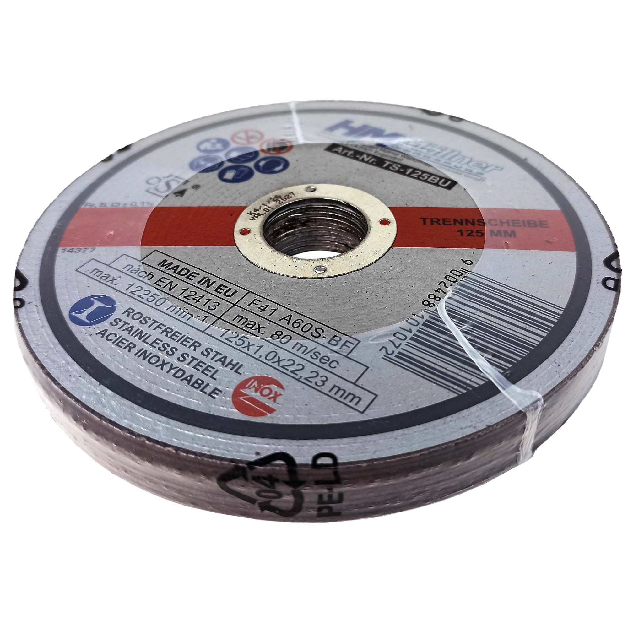 Zero Dust Trennscheiben SB 10 Stück für rostfreien Stahl