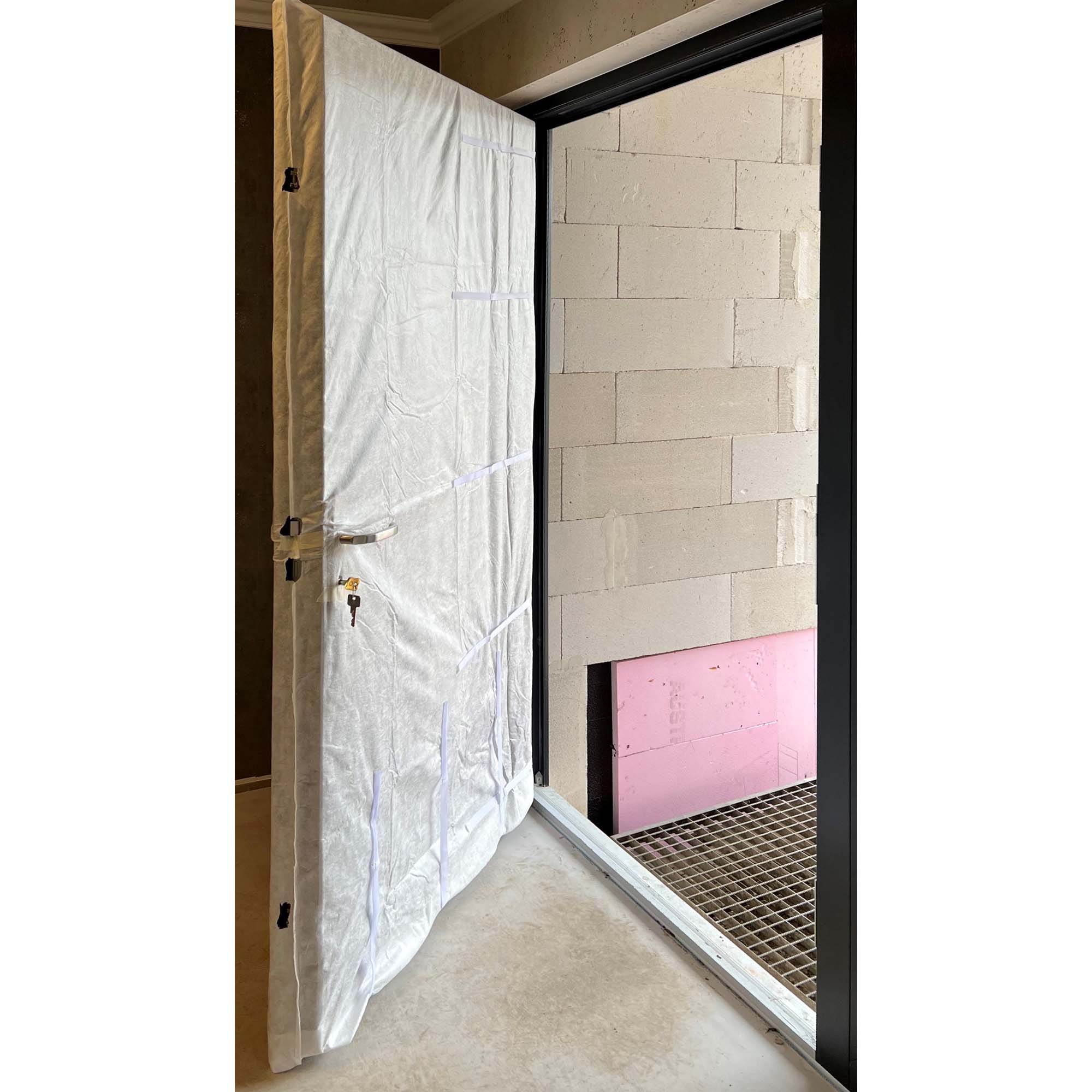 Zero Dust Abdeckschutzhaube 240x120 cm aus Vlies für Haustür