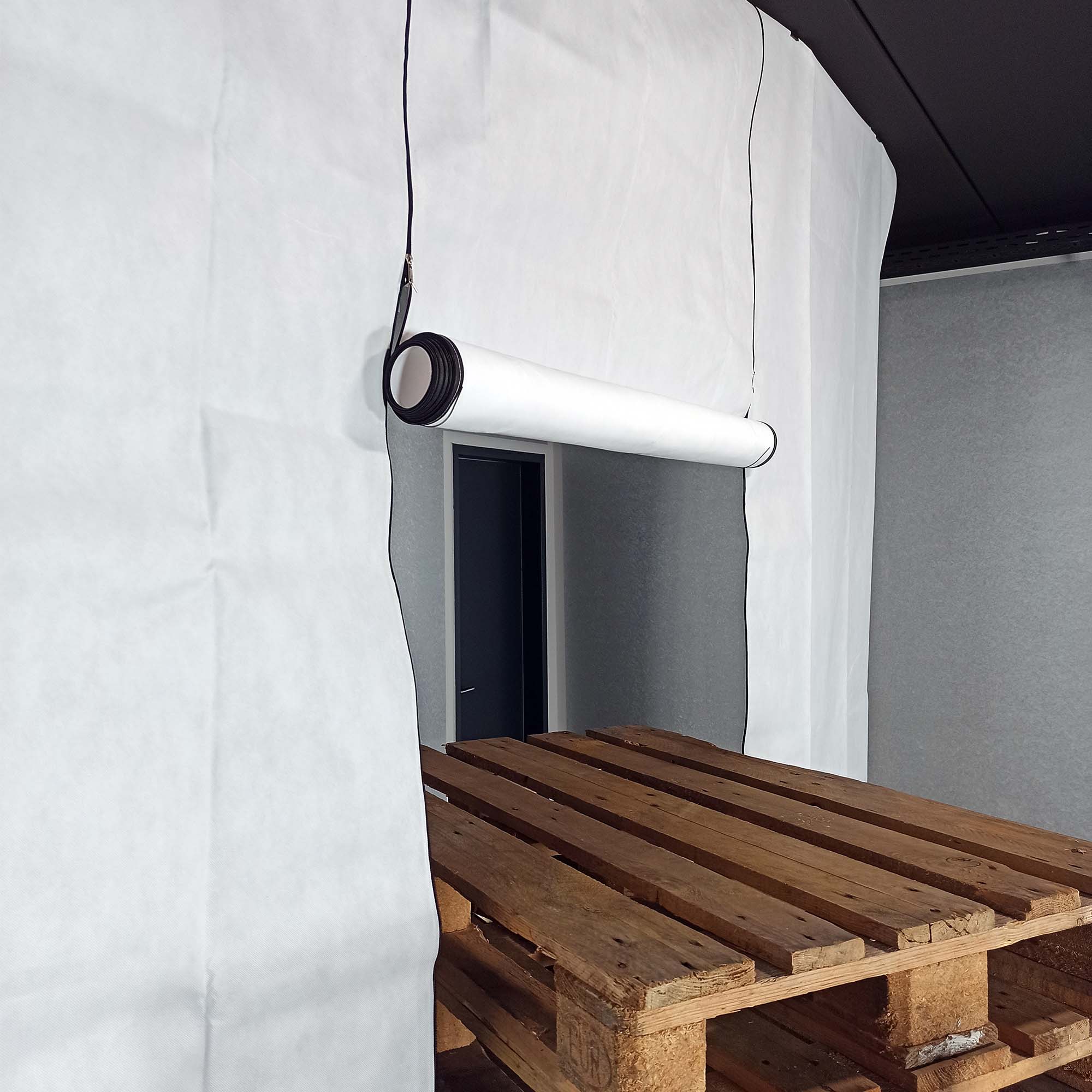 Zero Dust MegaDoor Vlies Staubschutztür-Wand 330x330 cm