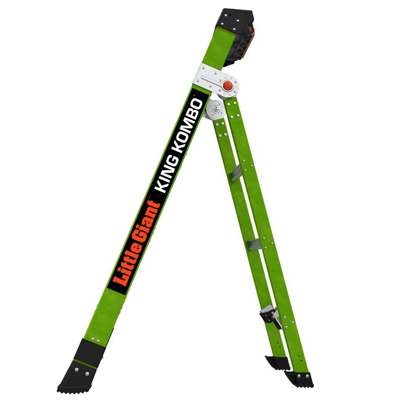 KING KOMBO 3-in-1 Kombinationsleiter Fiberglas 6+4 Stufen