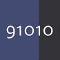 Grafik mit der Zahl 91010 in weißer Schrift vor zweigeteiltem dunkelblauem und anthrazitgrauem Hintergrund
