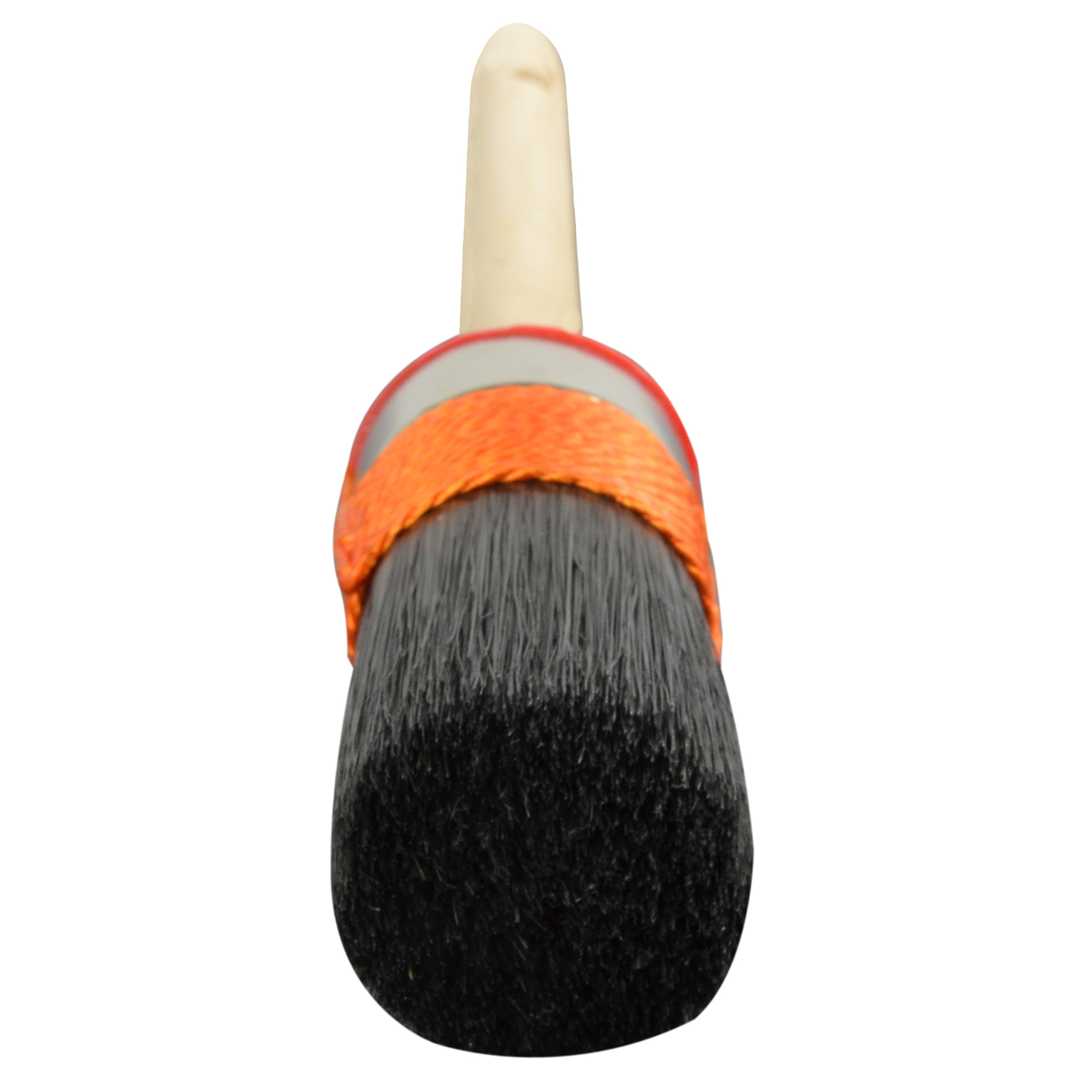 Rundpinsel Gr. 8 mit schwarzer Naturborste für Lackarbeiten