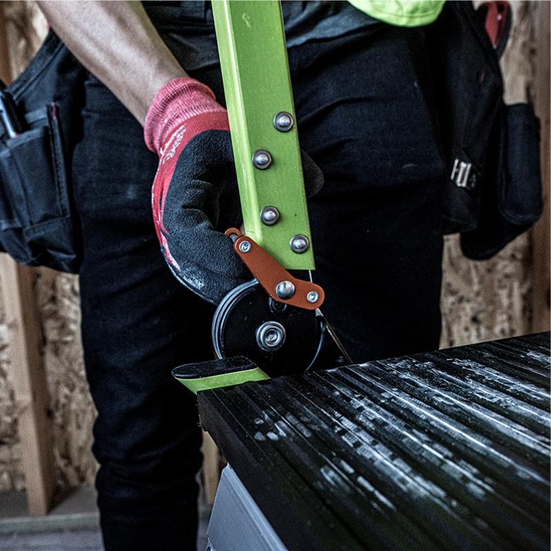 JUMBO STEP PRO Klapptreppe 3 Stufen Fiberglas von Little Gia