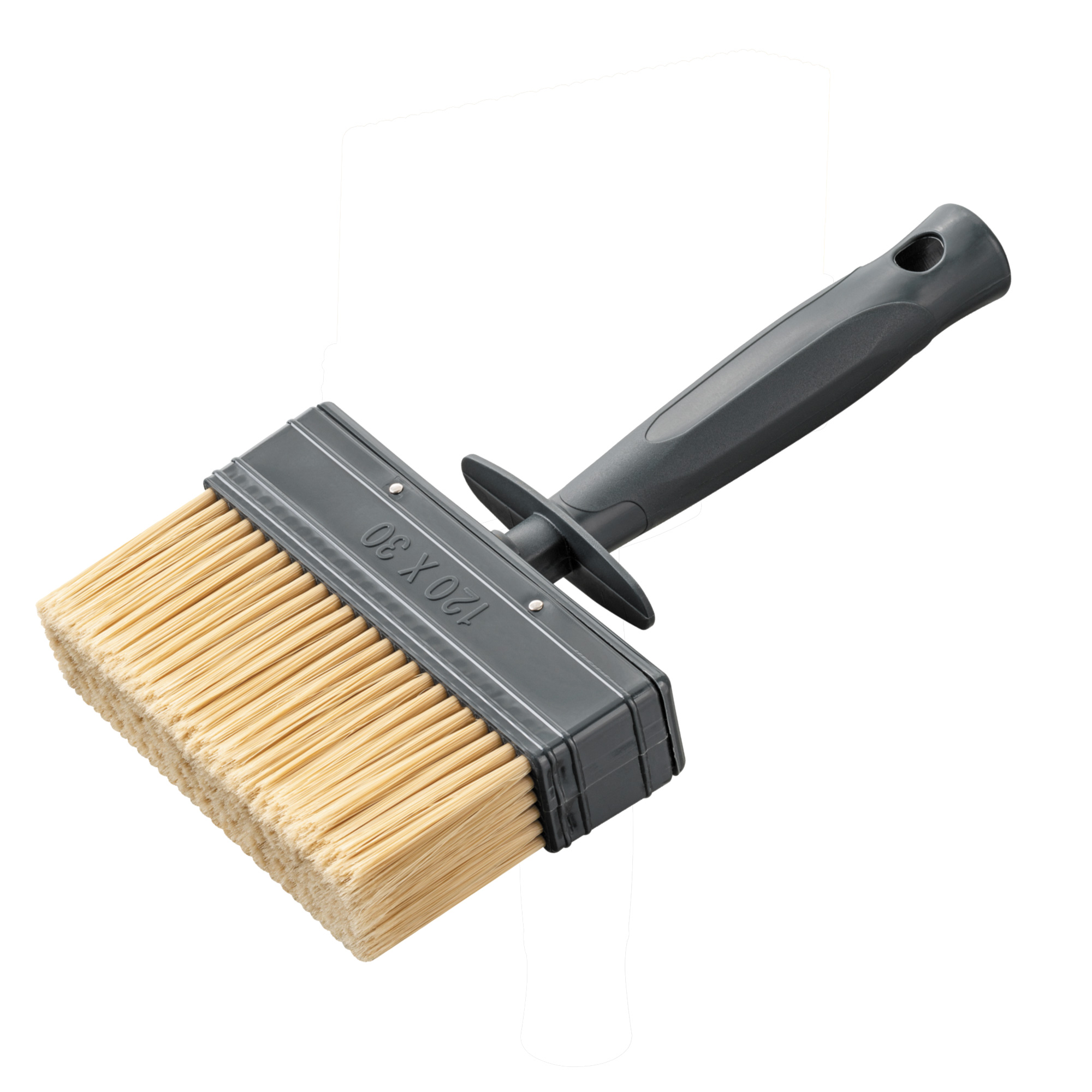 Zero Dust Flächenstreicher 120 x 30 mm mit heller Borste