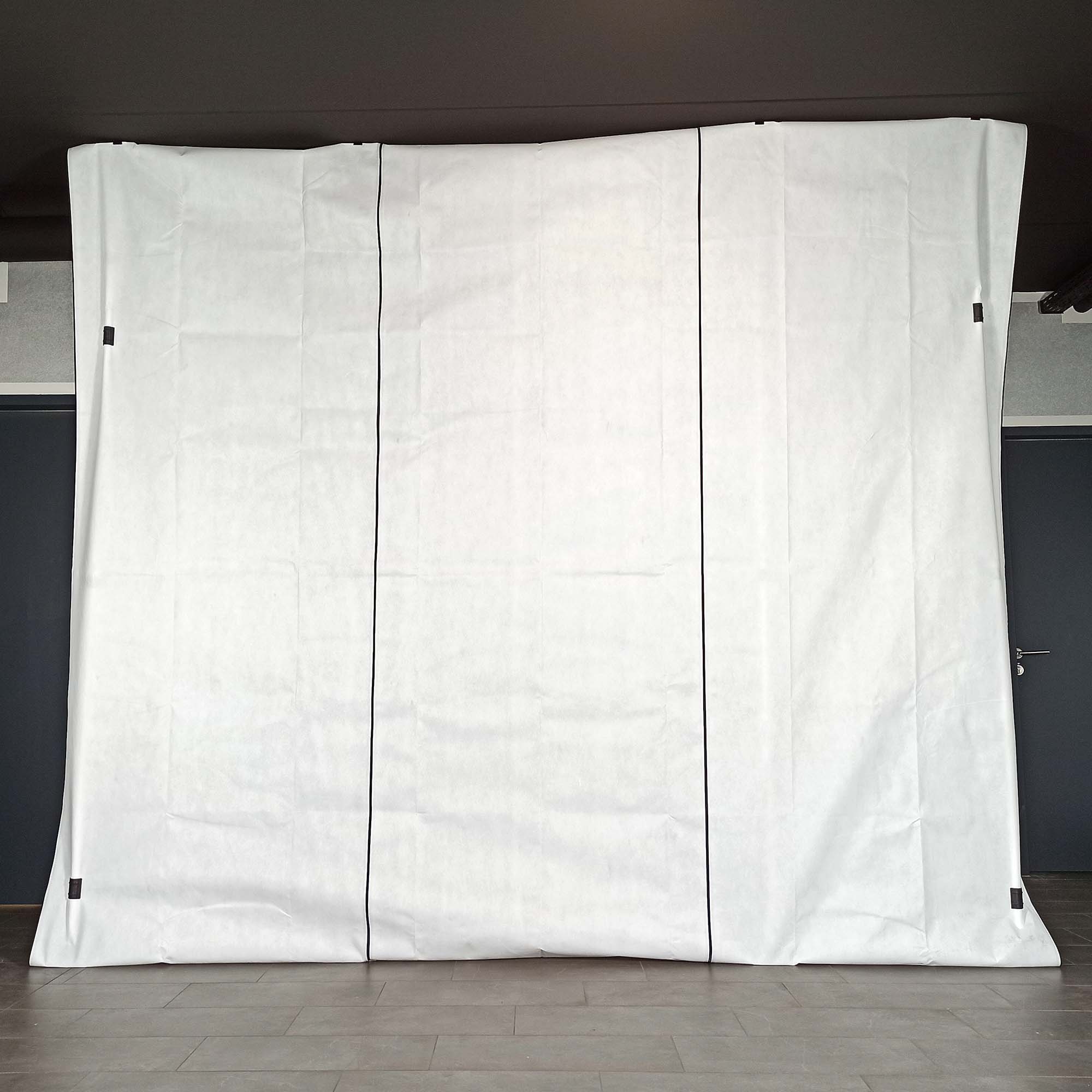 Zero Dust MegaDoor Vlies Staubschutztür-Wand 480 x 330 cm