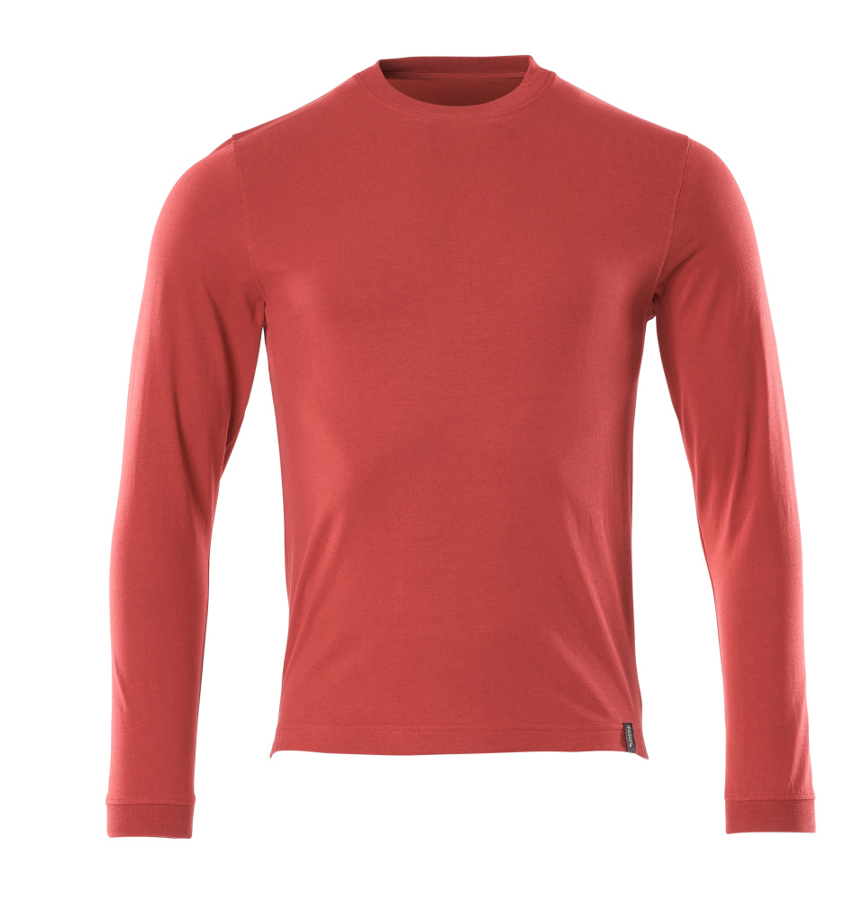 Rotes MASCOT® Albi CROSSOVER Langarmshirt in Größe 2XL, funktionelle Arbeitsbekleidung mit langen Ärmeln