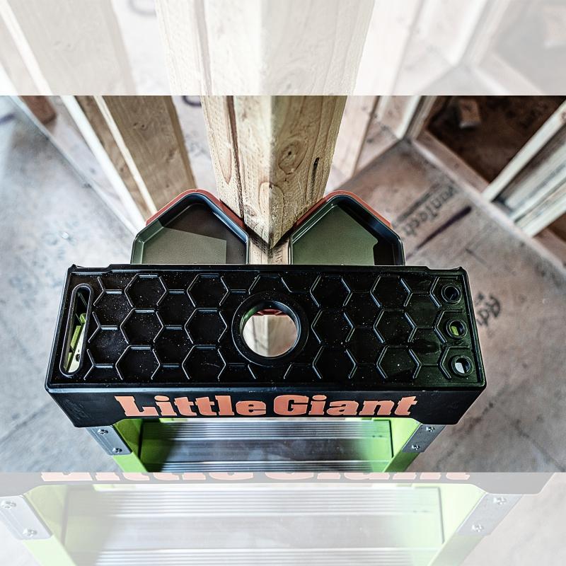 KING KOMBO 3-in-1 Fiberglasleiter mit Wall Pad