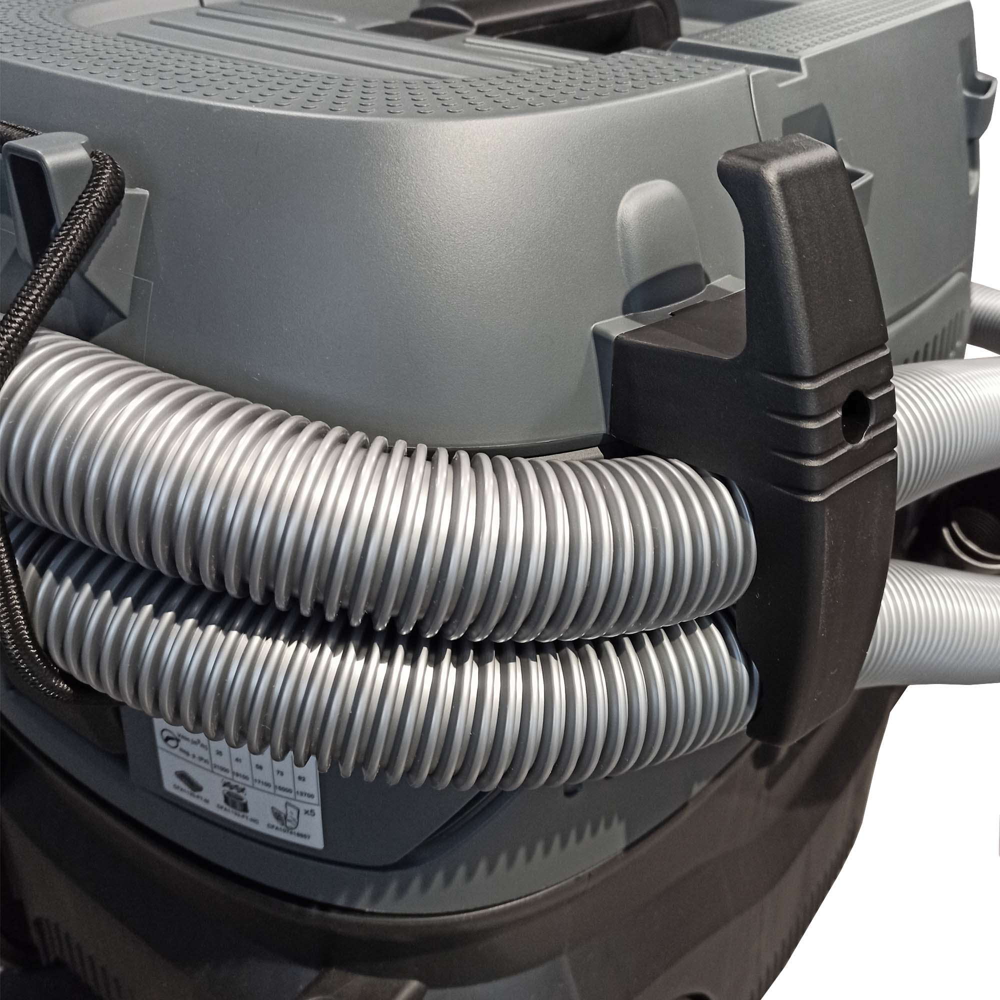 Detailansicht Schlauchführung Husqvarna BDC 1133 H-Sauger