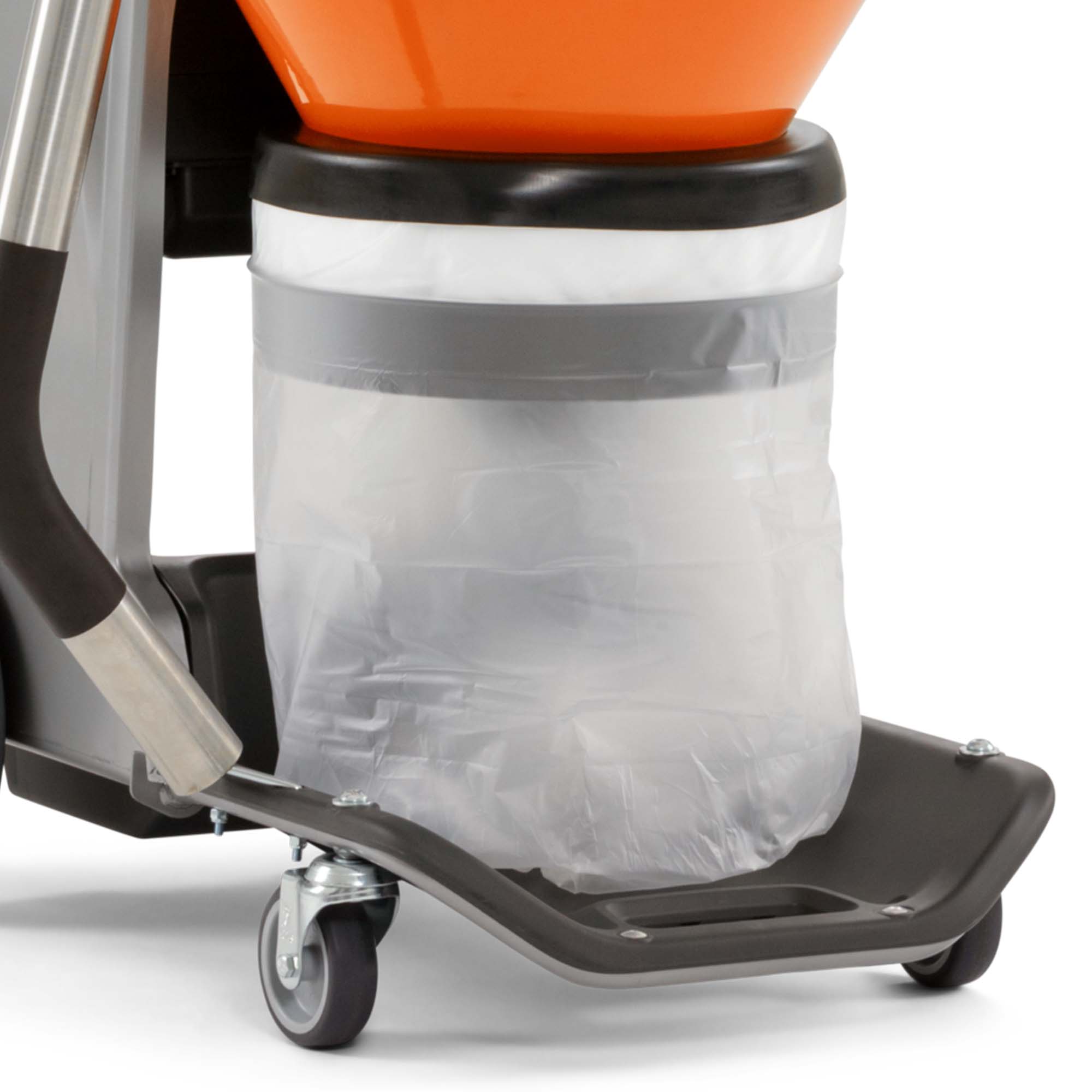 Longopac Folienschlauch am Husqvarna DE130 H Staubsauger