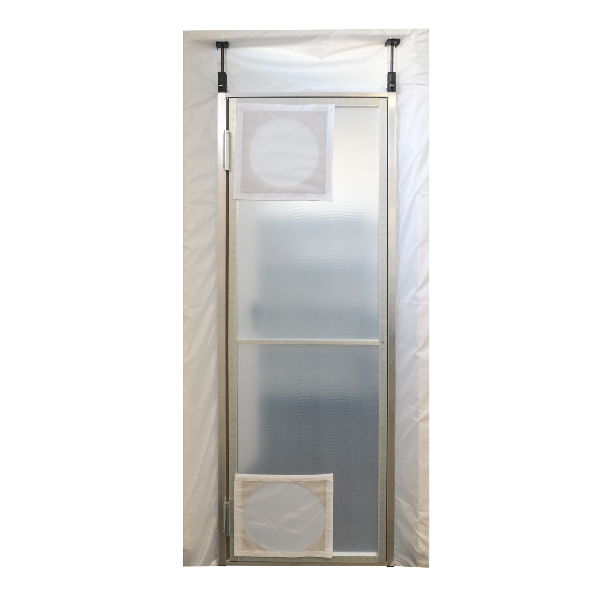 Pendeltür-Set für Husqvarna A45 Bau-Luftreiniger mit Adapter