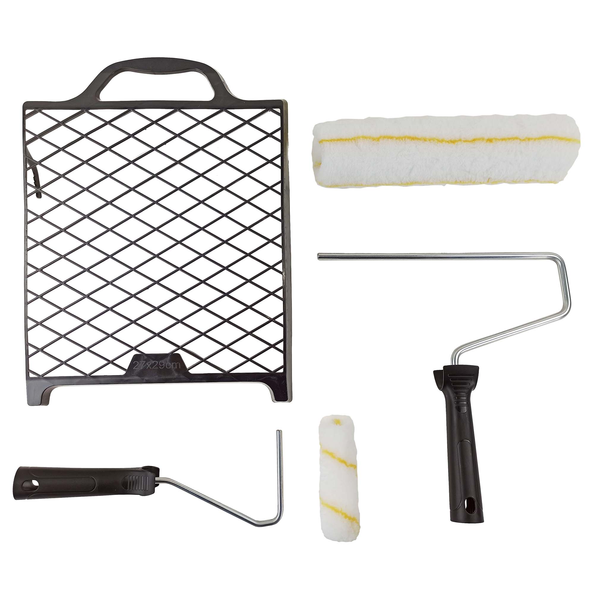 Zero Dust Streich-Set 5-teilig mit Farbwalzen für Wandfarbe