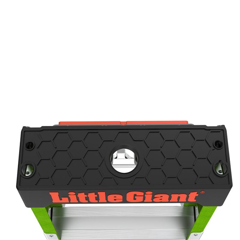 KING KOMBO 3-in-1 Fiberglasleiter mit Wall Pad Little Giant