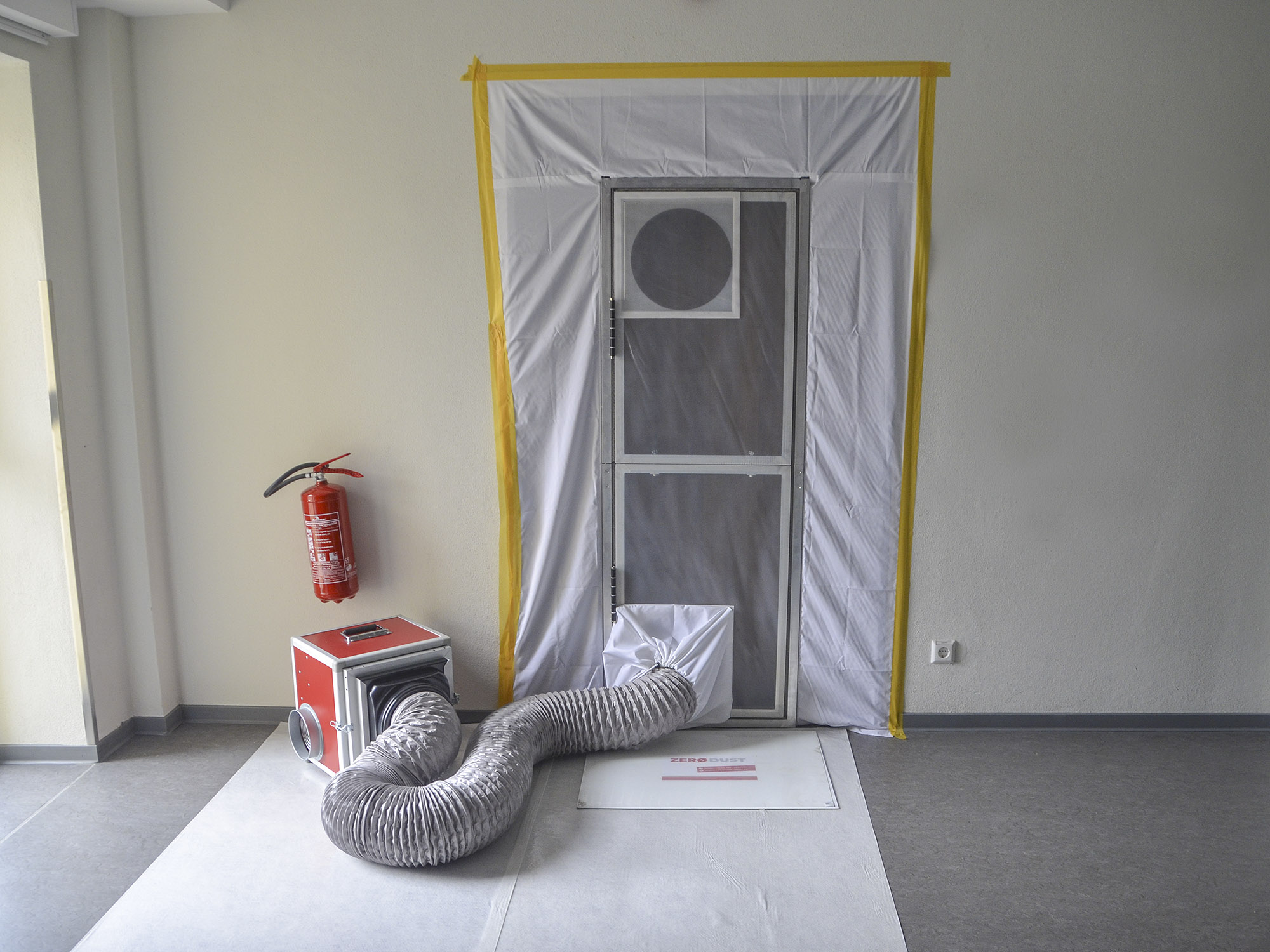 Zero Dust AirClean ZipLess Set DUO Luftreiniger und Staubsch