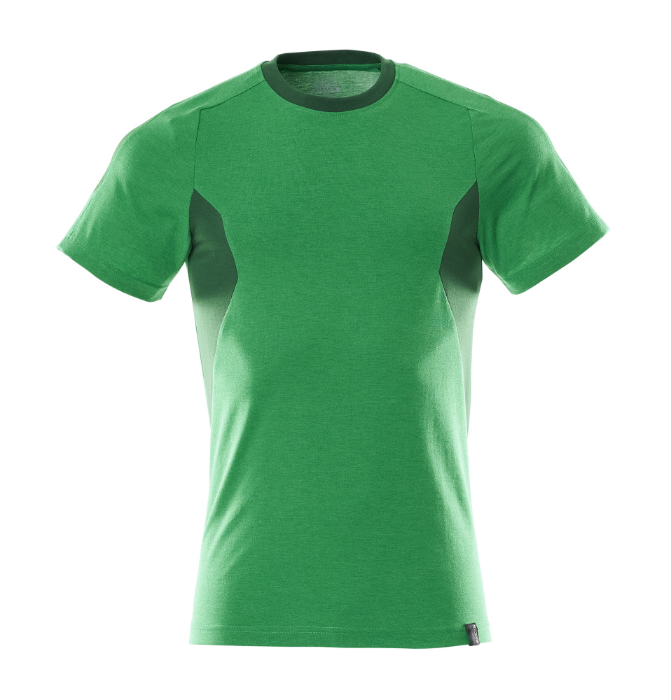 MASCOT® ACCELERATE T-Shirt in Grasgrün/Grün, funktionelles Arbeitsbekleidungs-T-Shirt in Größe 2XLONE, Vorderansicht