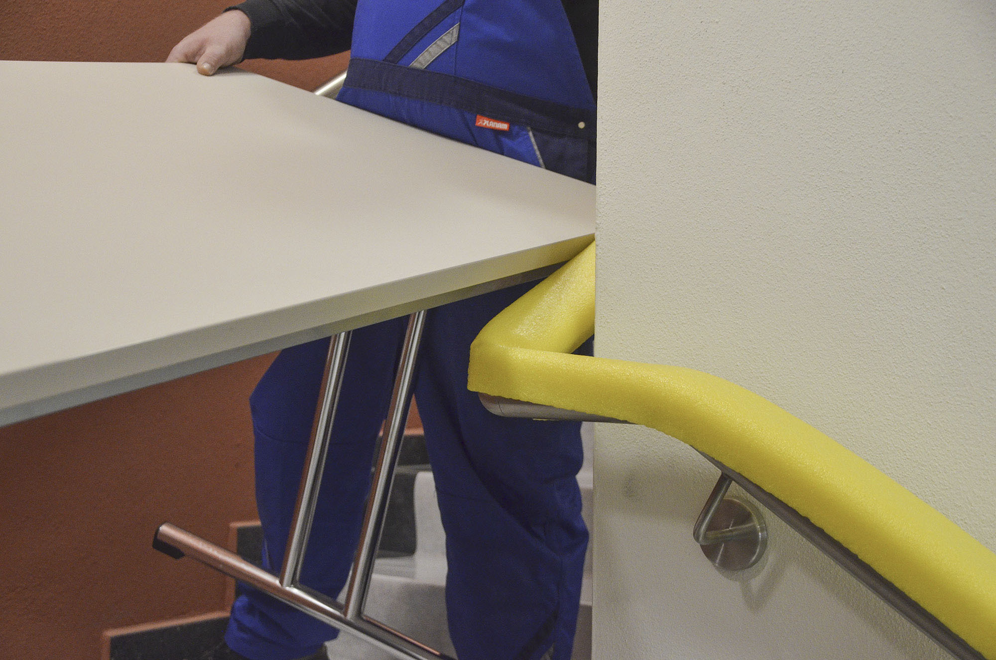 Zero Dust Kantenschutzprofil U-Profil PE-Schaum 60 mm x 1 m