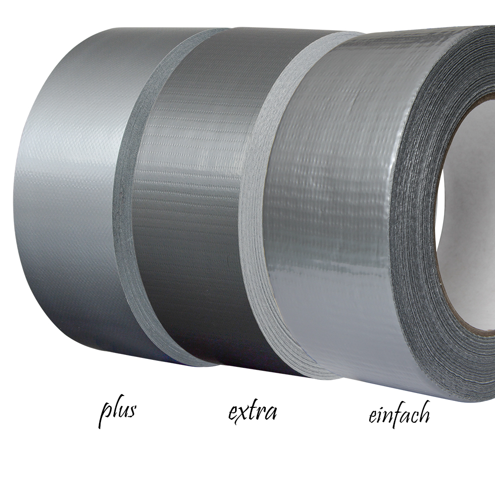 Zero Dust Gewebeklebeband Plus silber Panzertape 50mm x 50m