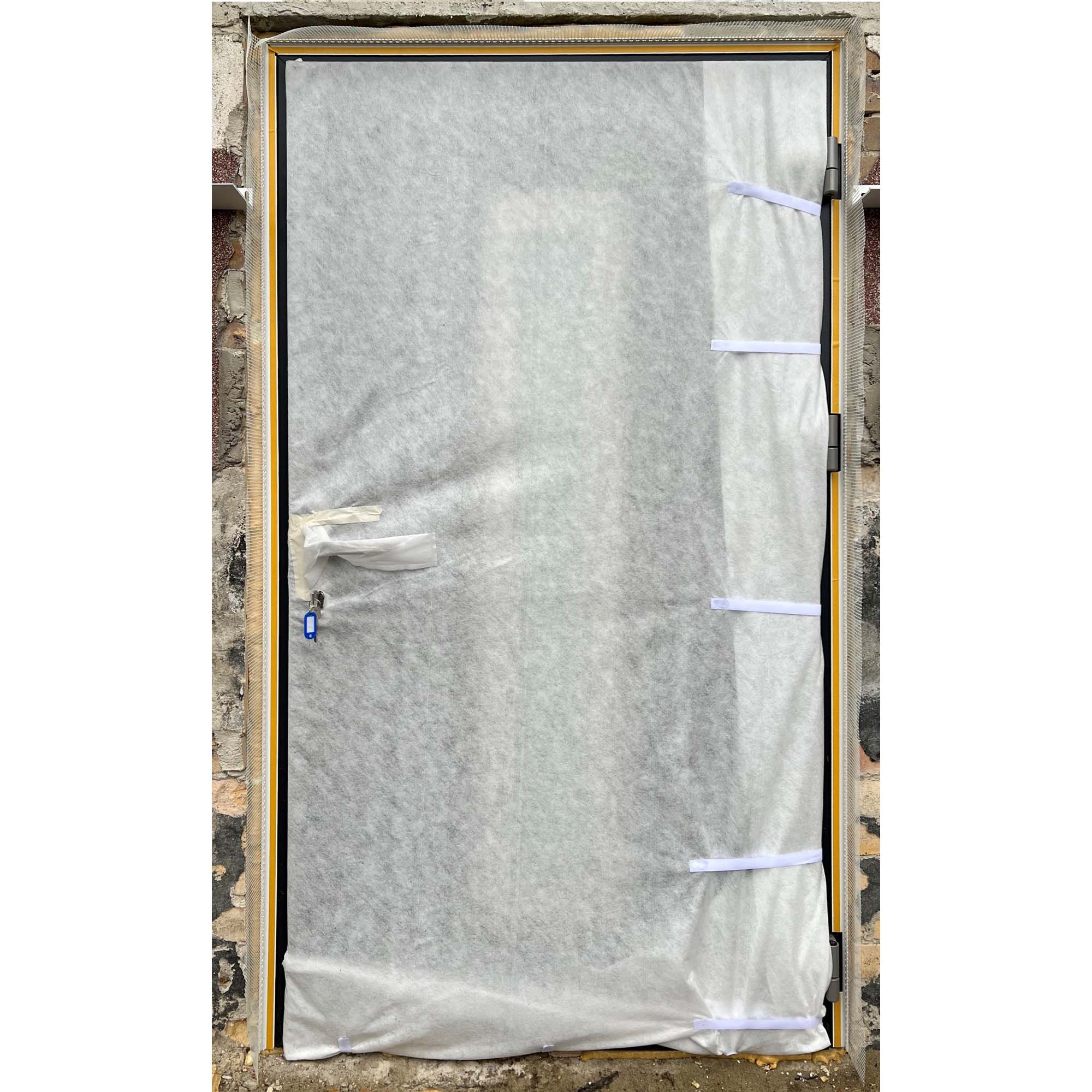 Zero Dust Abdeckschutzhaube 240x120 cm aus Vlies für Haustür