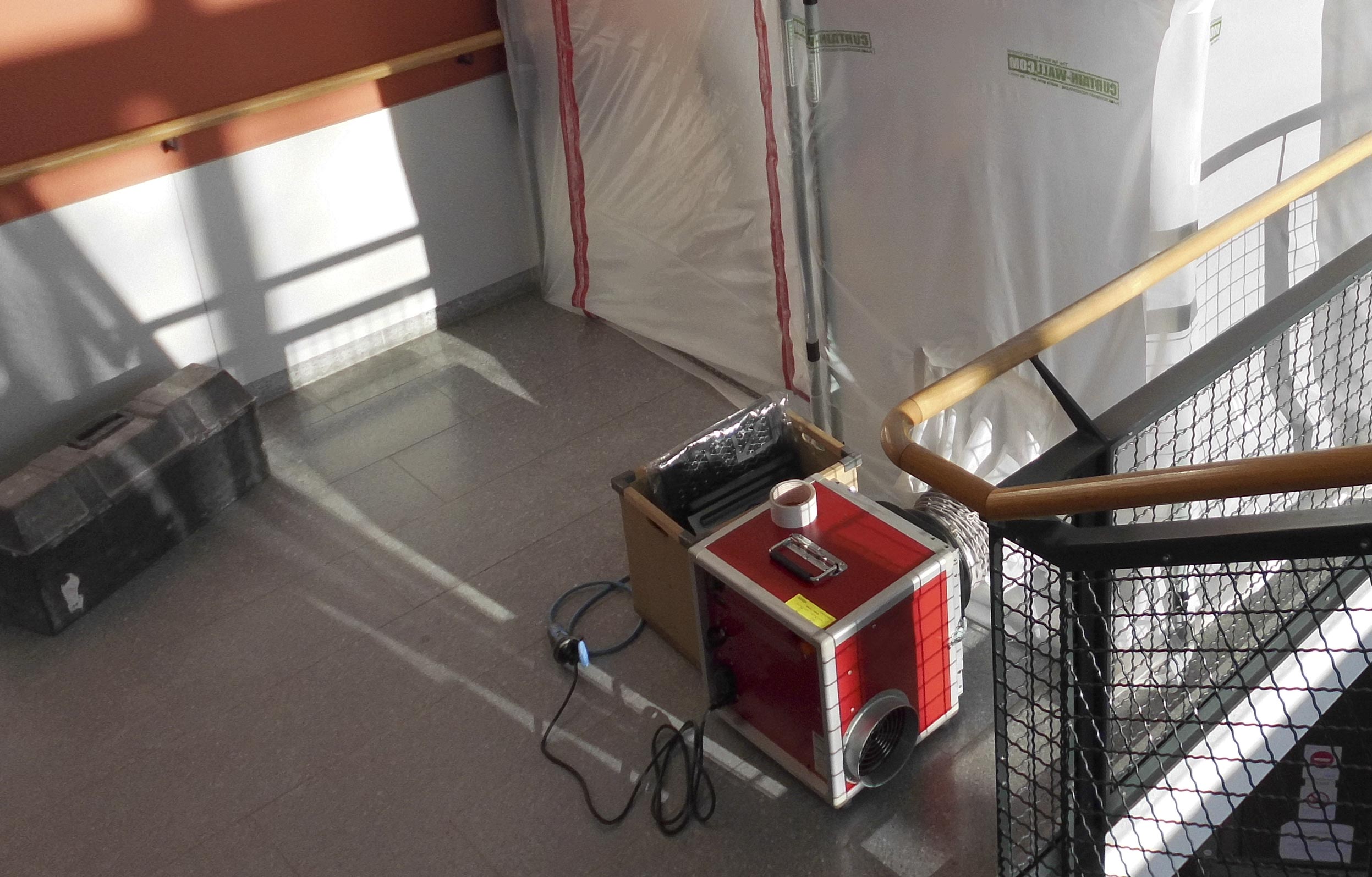 Bau-Luftreiniger Pullman Ermator A1000 mit HEPA 13 Filter