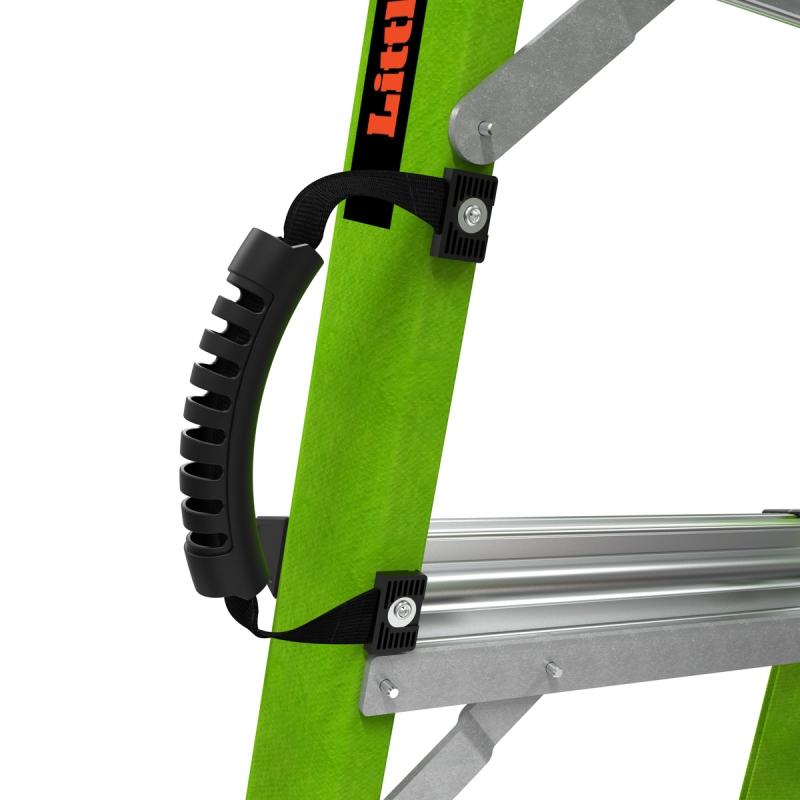 Detail Griff CONQUEST 2.0 Fiberglas-Teleskopleiter Little Gi