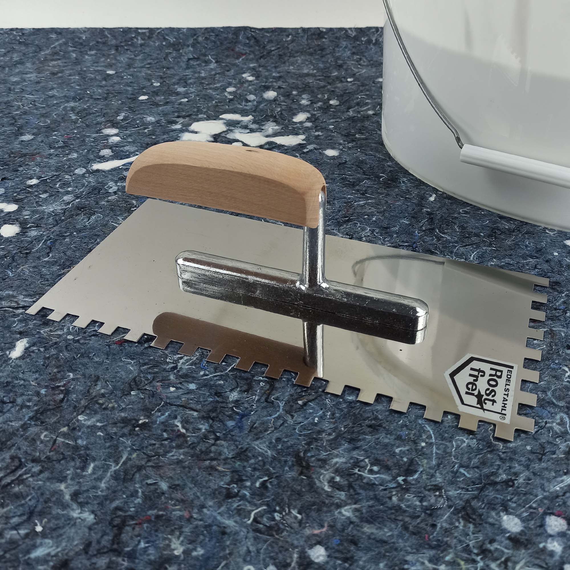 Zahnkelle 270x130 mm, 8x8 mm Zahnung aus Edelstahl