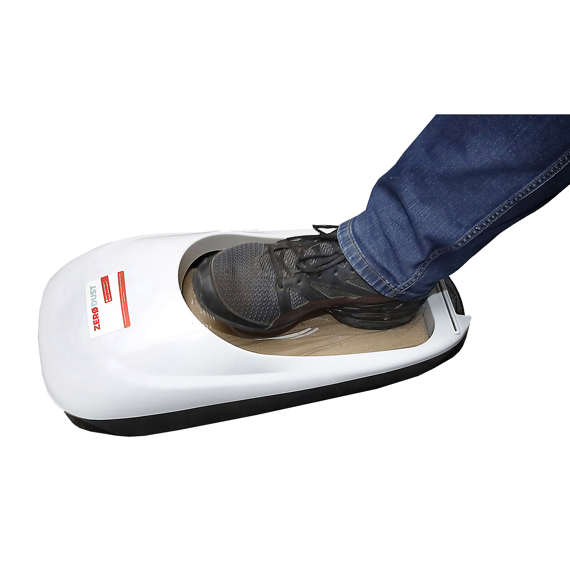 Zero Dust Schuhschleuse Folienspender mit Folien-Überschuh