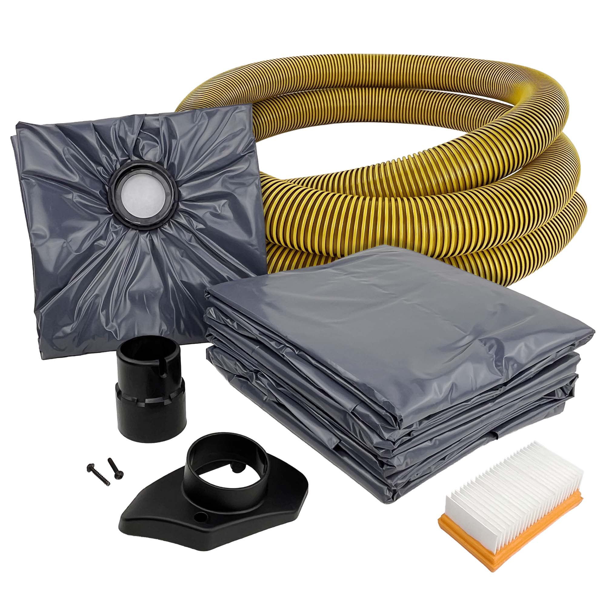 Husqvarna Blastrac BDC 1133 Asbest-Set mit Schlauch und Filt